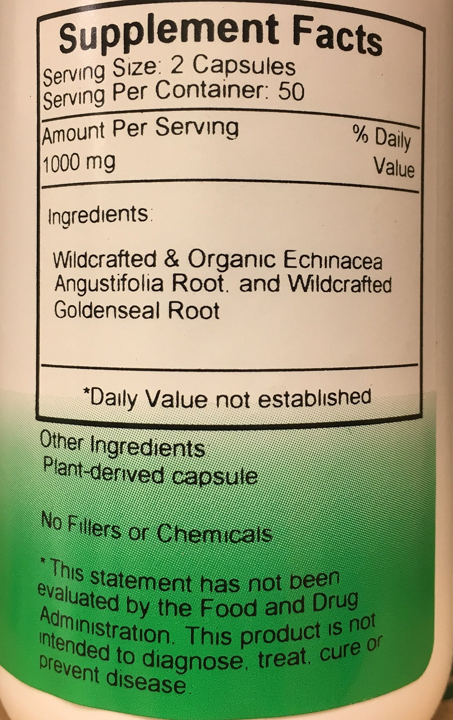 Christopher's Original Formulas Echinacea and Goldenseal Capsule 100