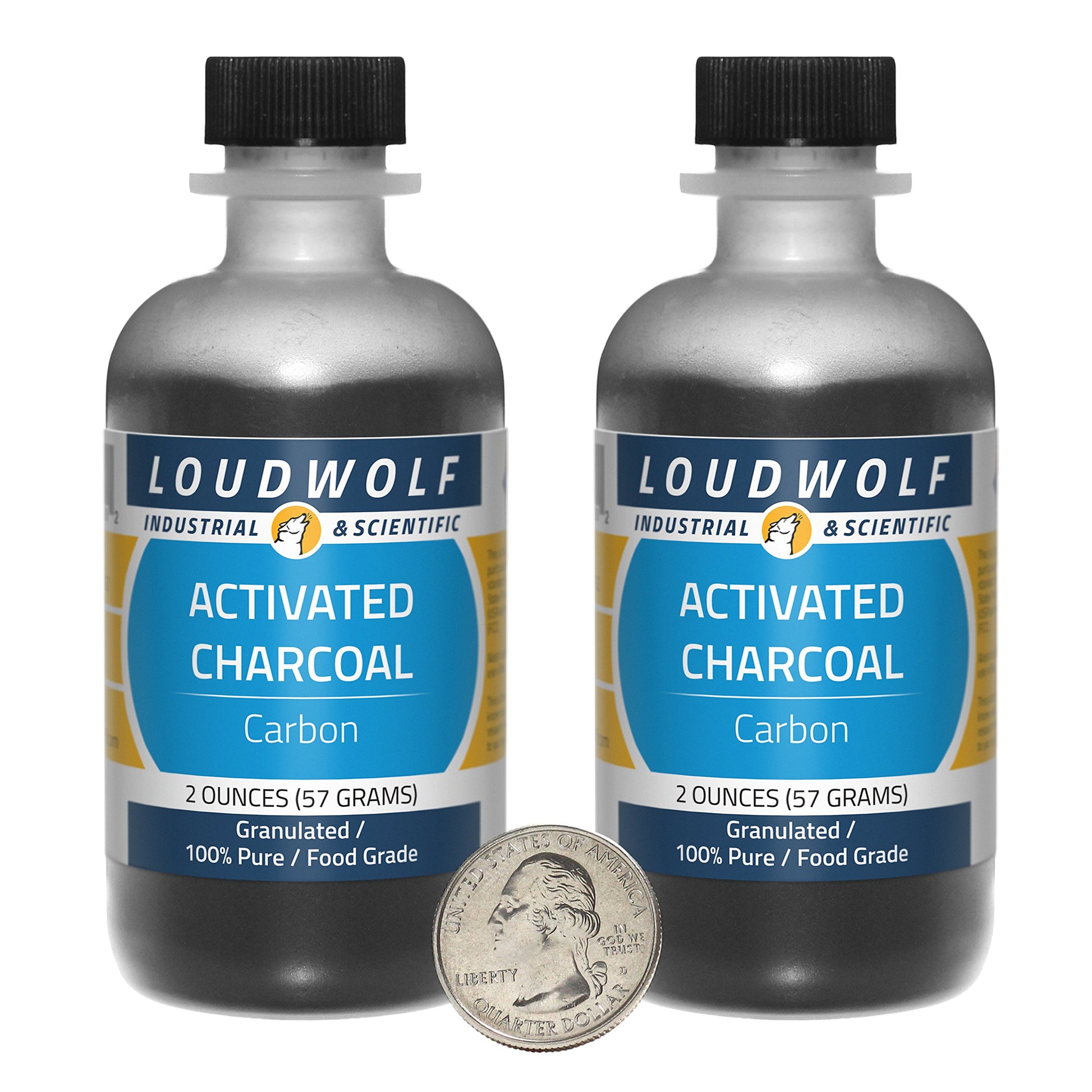 Loudwolf Activated Charcoal Powder 4 Ounces