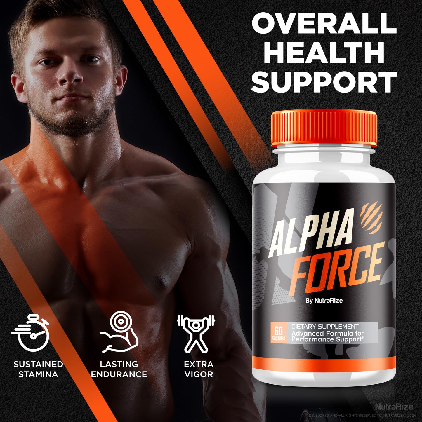 NutraRize Alpha Force Capsules 300 Capsules