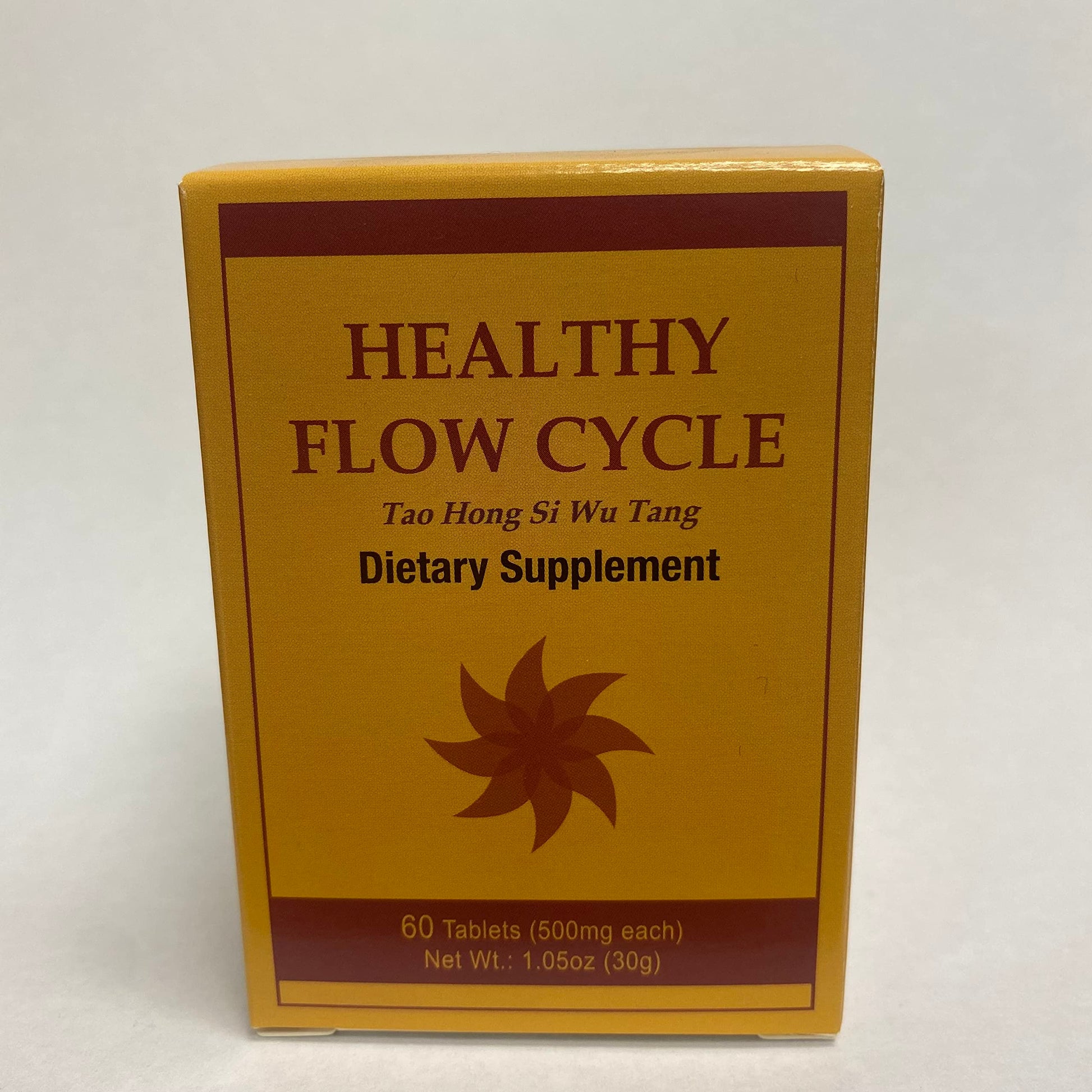 Lao Wei Healthy Flow Cycle Tao Hong Si Wu Tang Herbal Supplement for Menstrual Cycle Tablet 1 Count