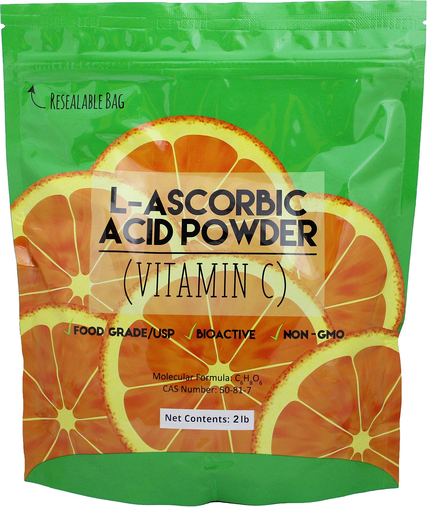 Duda Energy L-Ascorbic Acid Powder, 32 oz