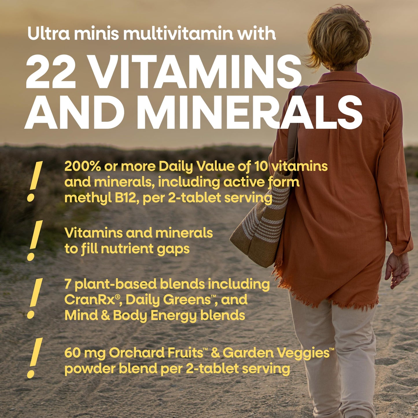 Nature's Way Alive! Ultra Minis Multivitamin for Women 50+, 180 Tablets