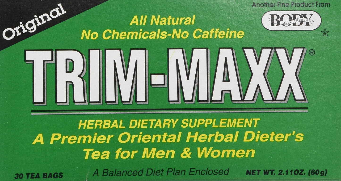 Body Breakthrough Trim Maxx Tea Powder 30 Count