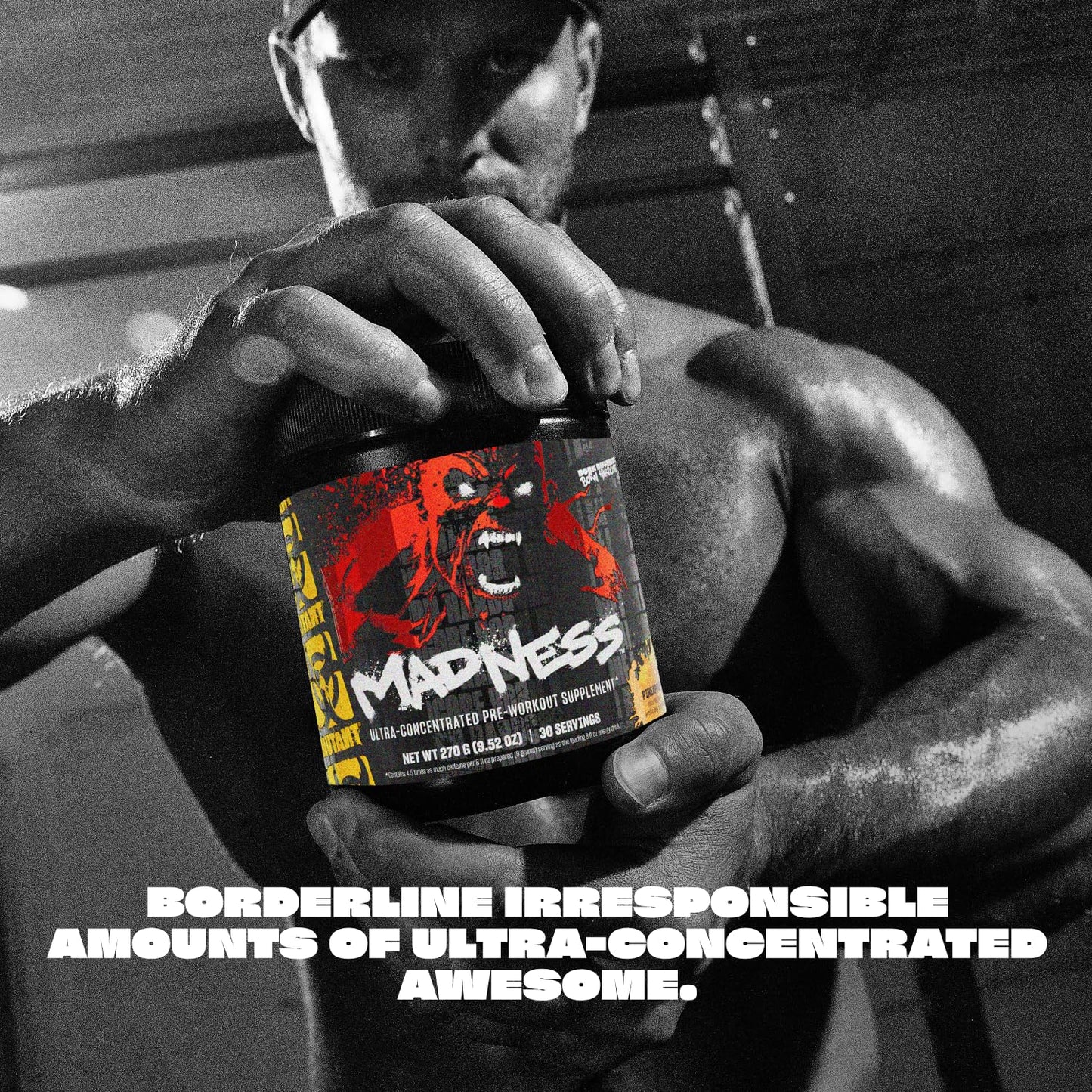 Mutant Madness Pre Workout Powder 9.52 Ounce