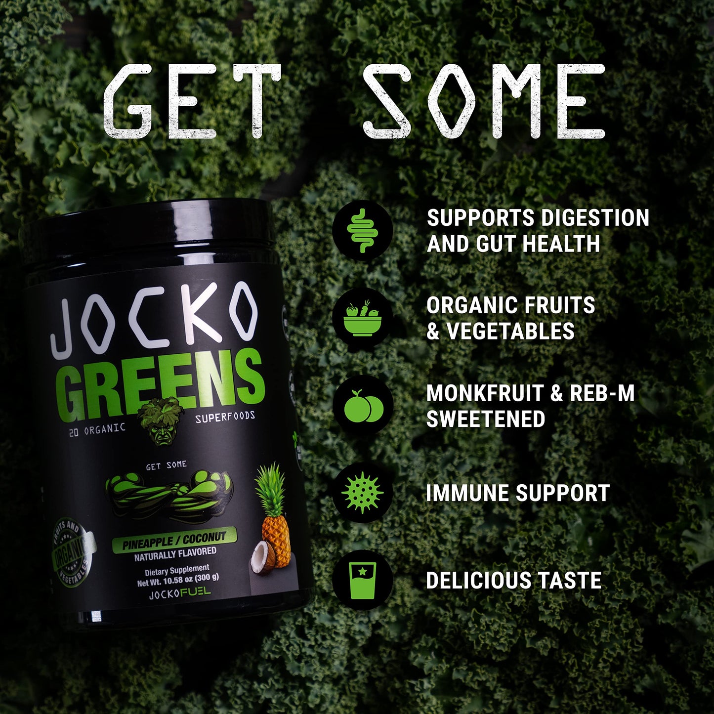 Jocko Fuel Daily Greens Powder 10.79 Ounce