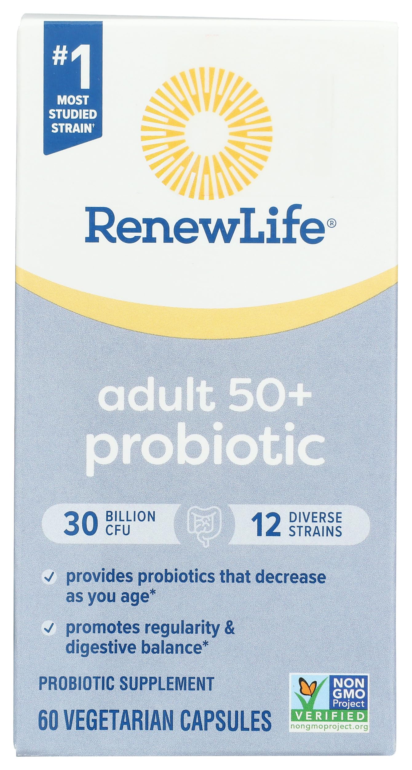 Renew Life Probiotic 30B UF Capsules, 60 Count