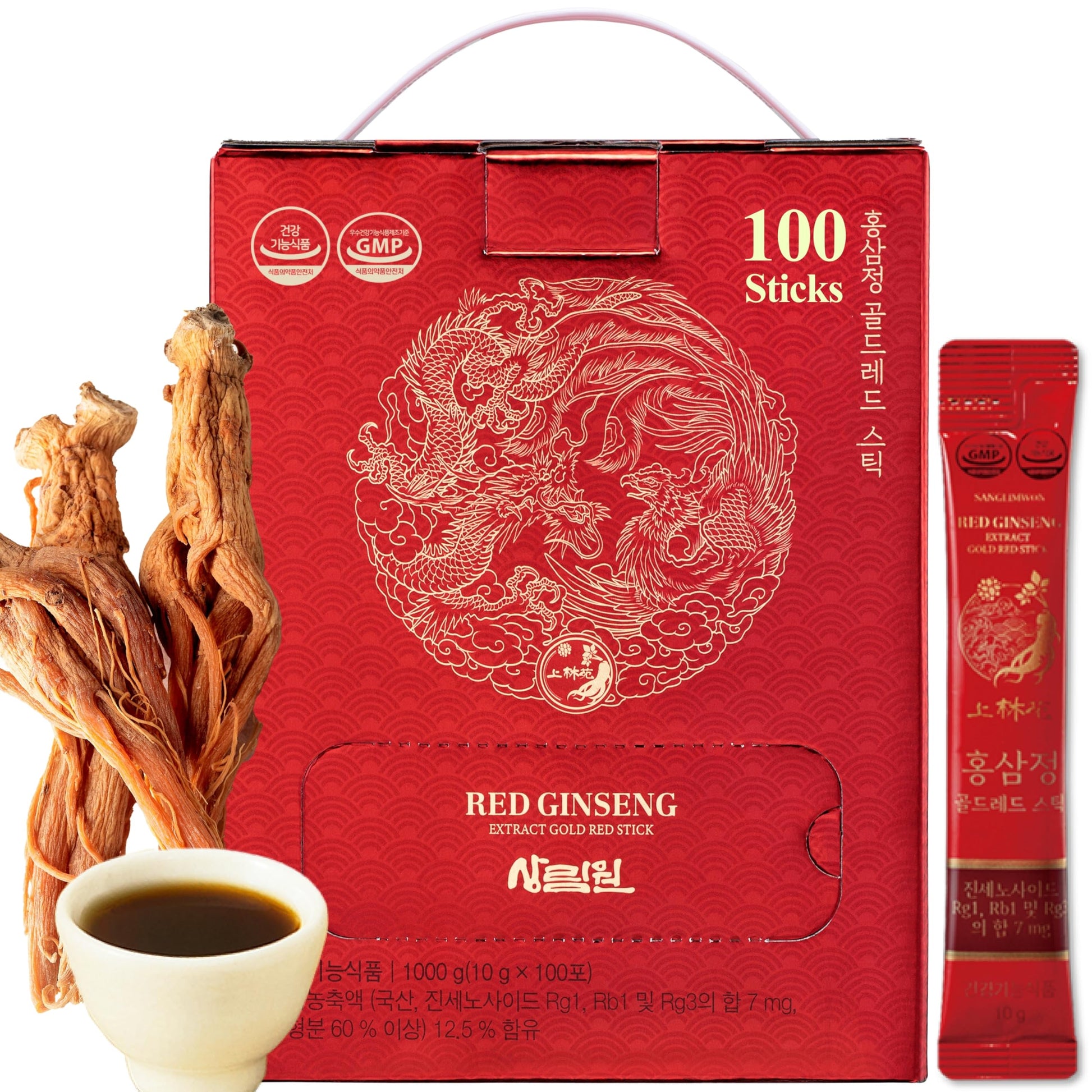 K FOOD KOREAN FOOD Sanglimwon Red Ginseng Gold Stick Softgels 100