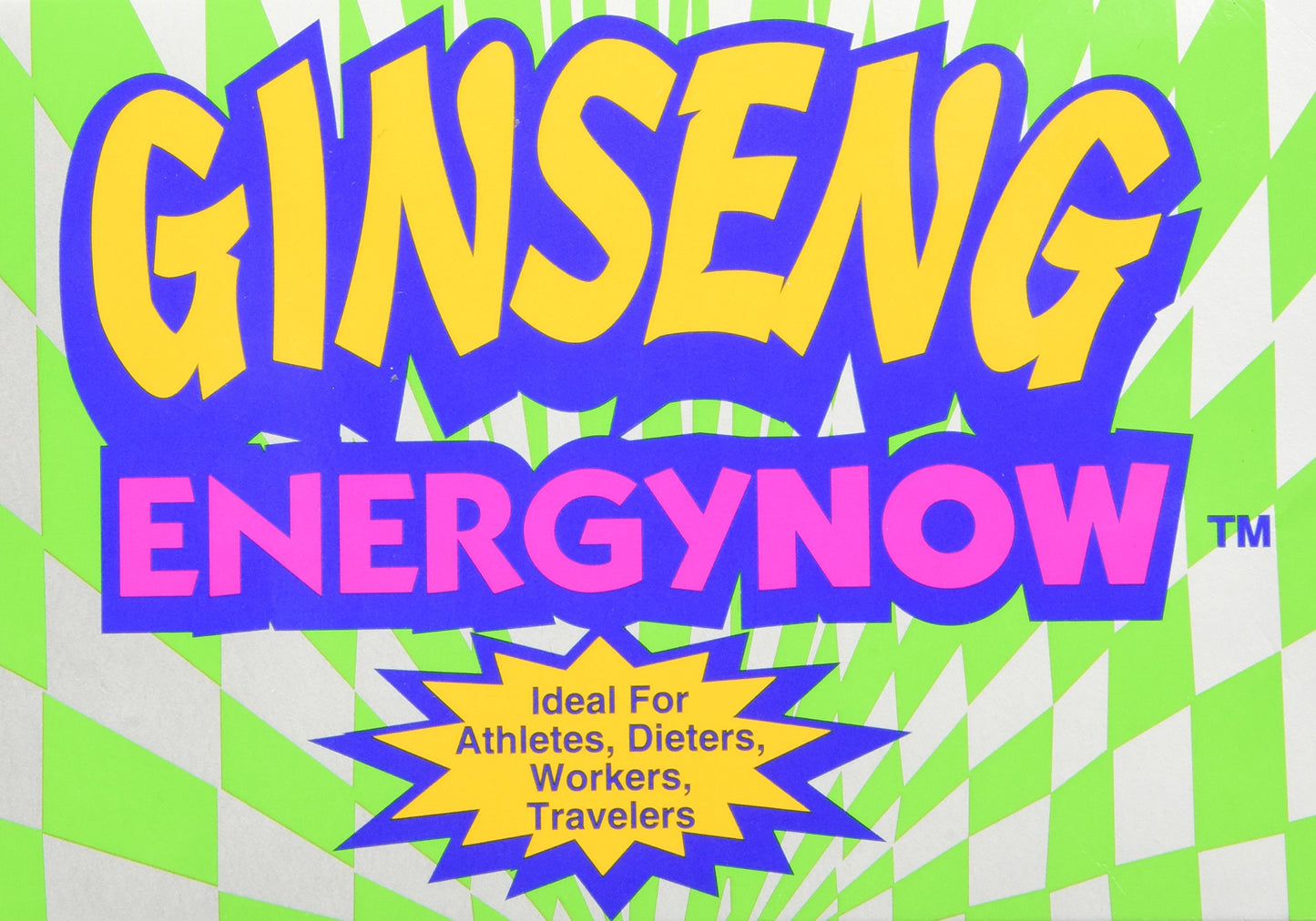 Panax Ginseng Ginseng Energy Now 72 Tablets