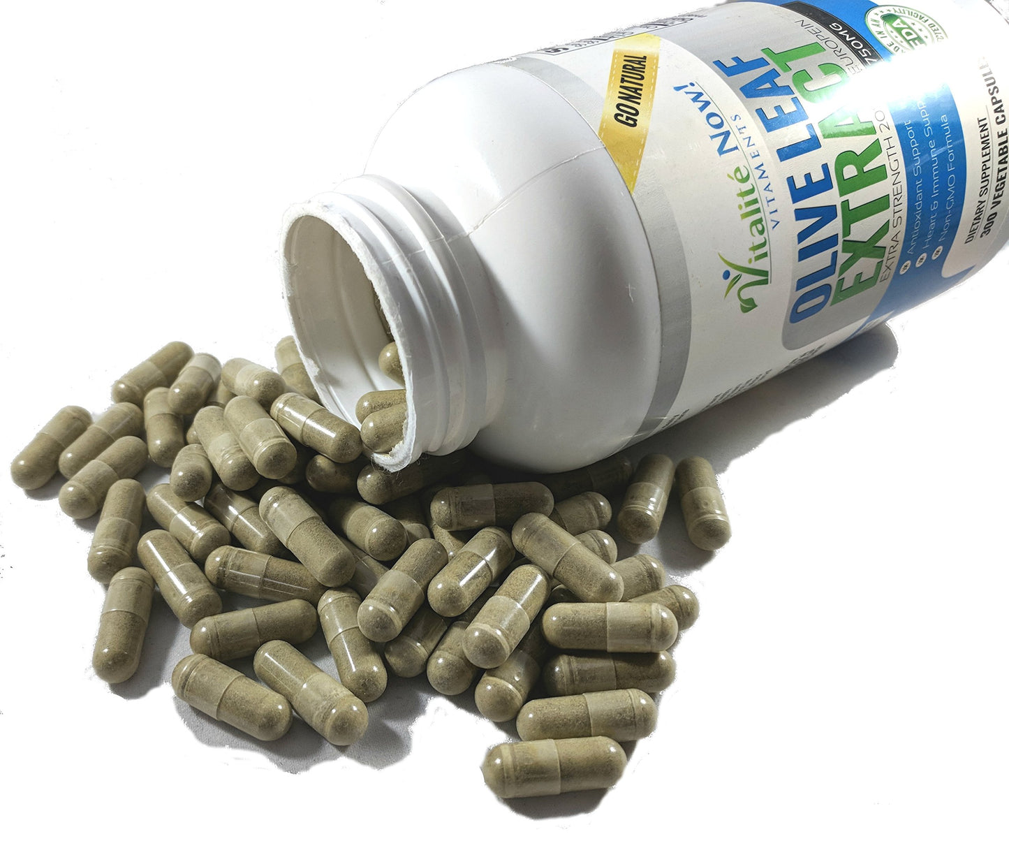 Vitalité Now! Olive Leaf Extract Capsules 120 Count