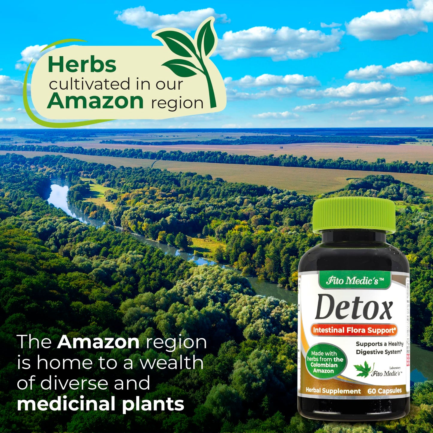 FITO MEDIC'S Detox Cleanse Capsule 1 Count
