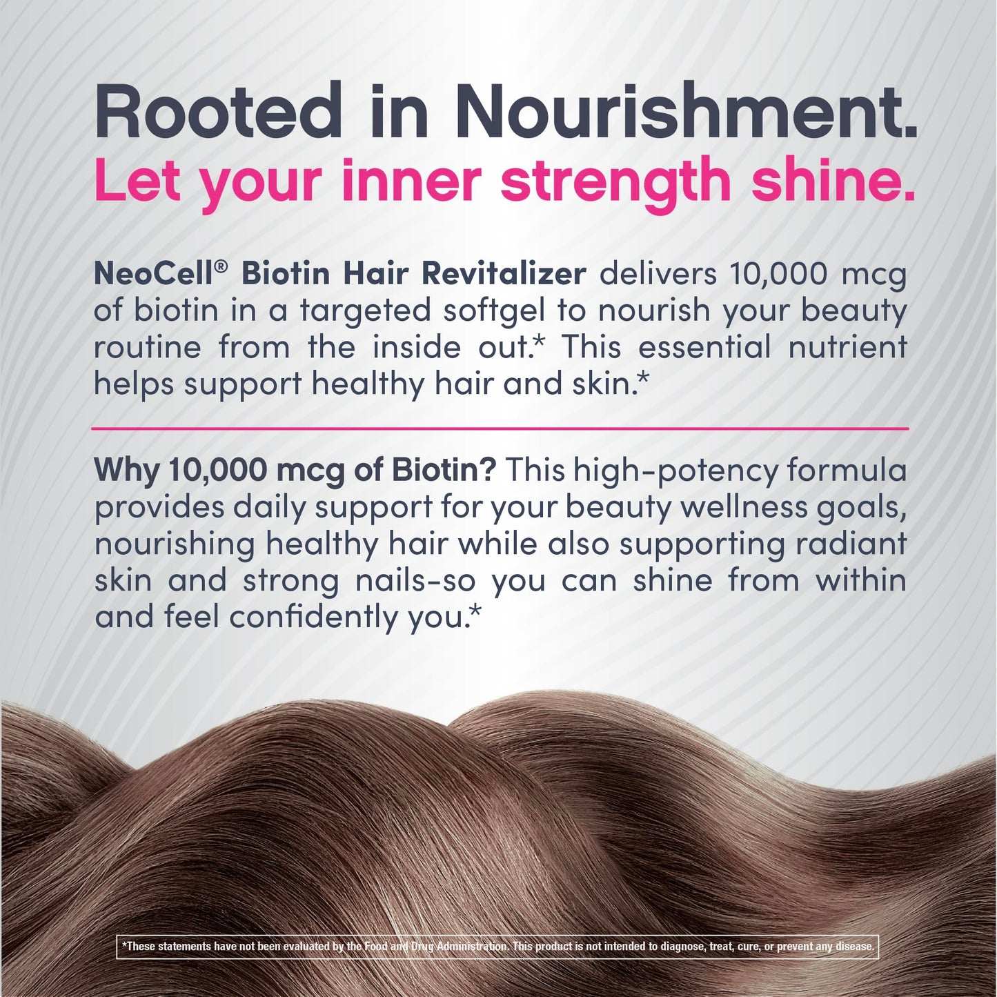 NeoCell Biotin Hair Revitalizer 10000mcg Softgels, 150 Count