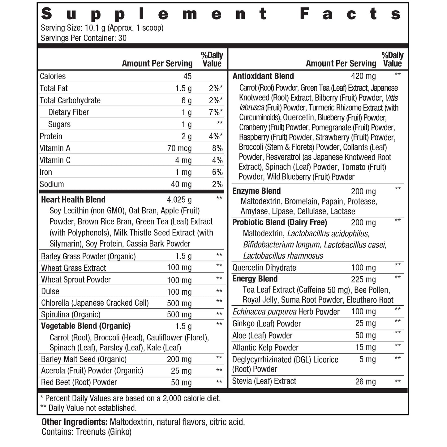 New Vitality Royal Greens Superfood Powder, 10.68 Ounce