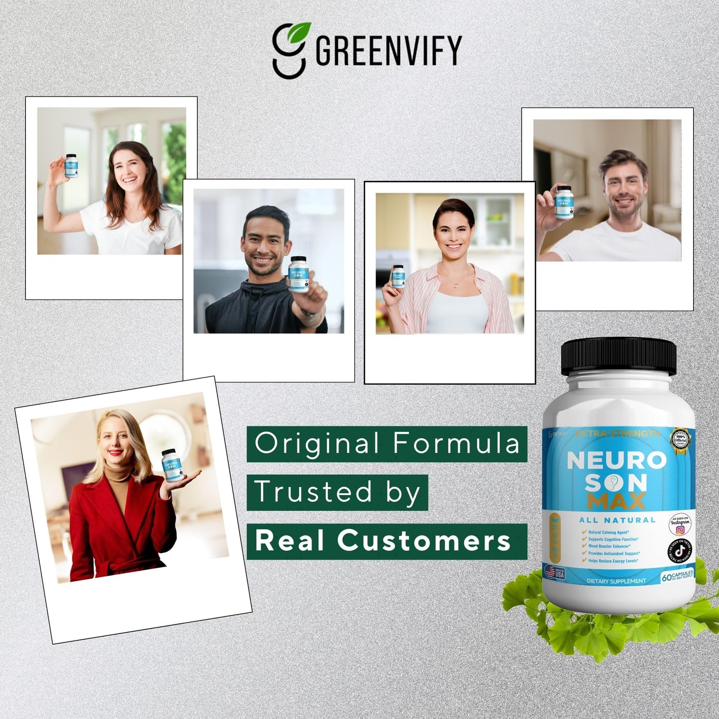 GREENVIFY CellTox Max Probiotic Supplement Capsule, 60 Capsules