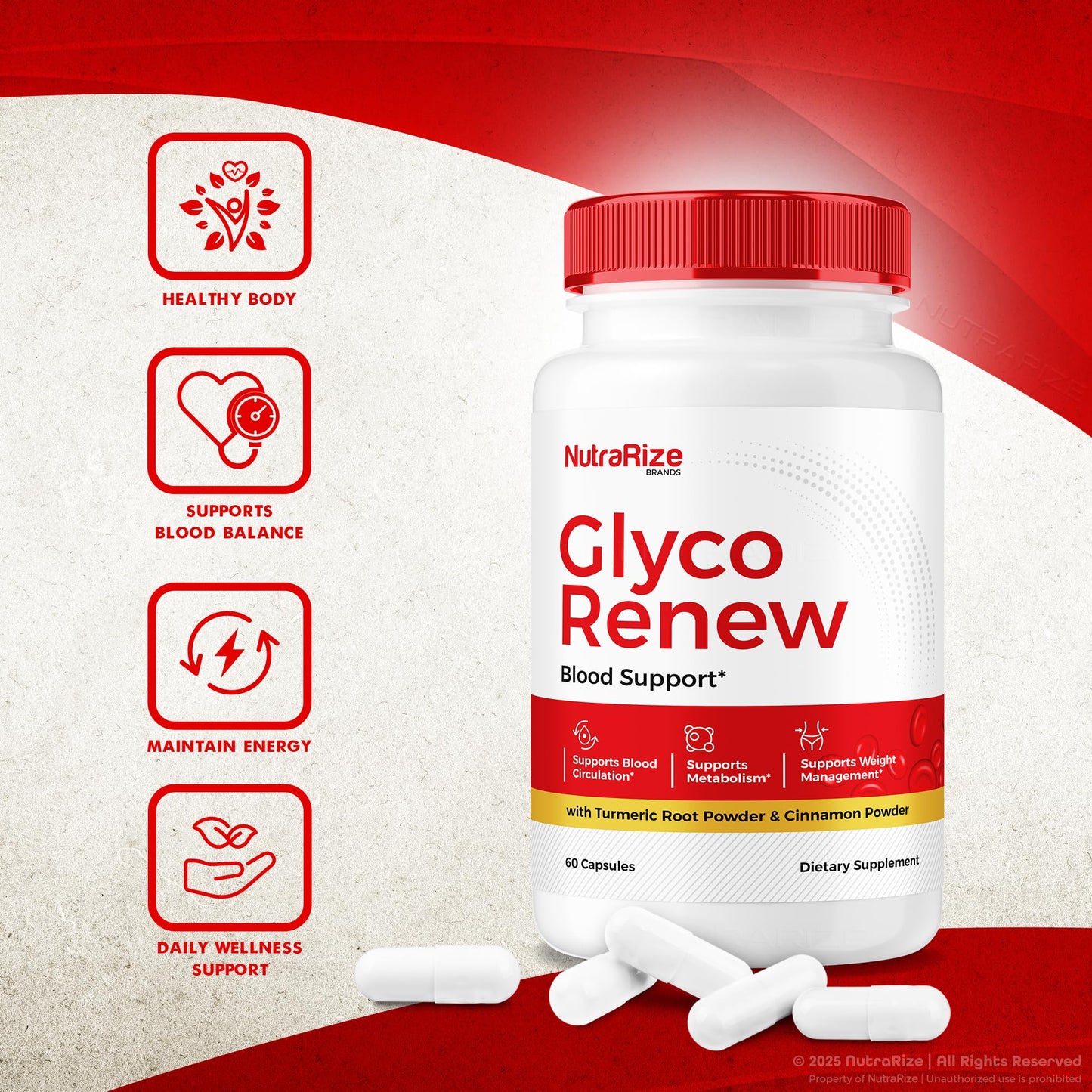 NutraRize Glyco Renew 300 Capsules