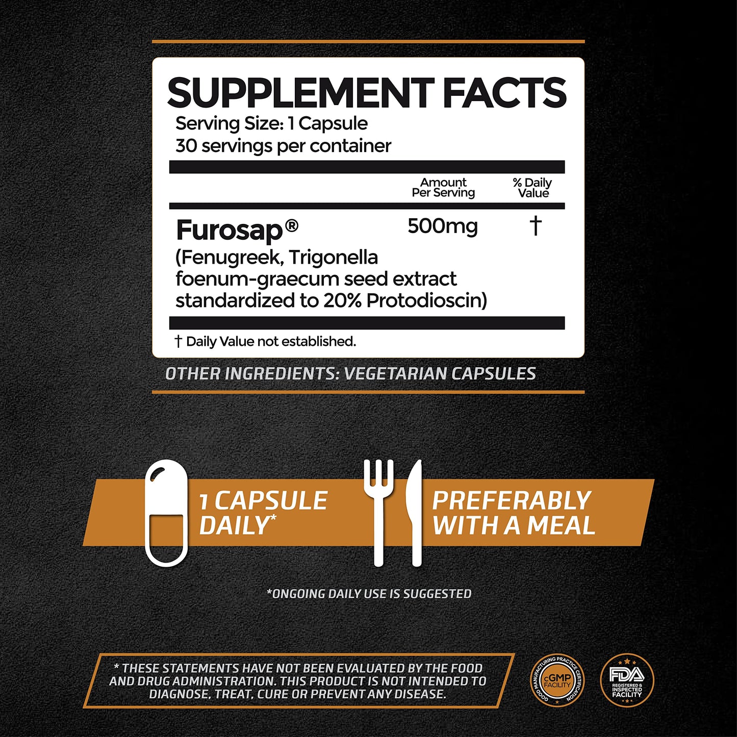 PrimeGENIX Testodren Advanced Testosterone Booster Capsules, 30 Count