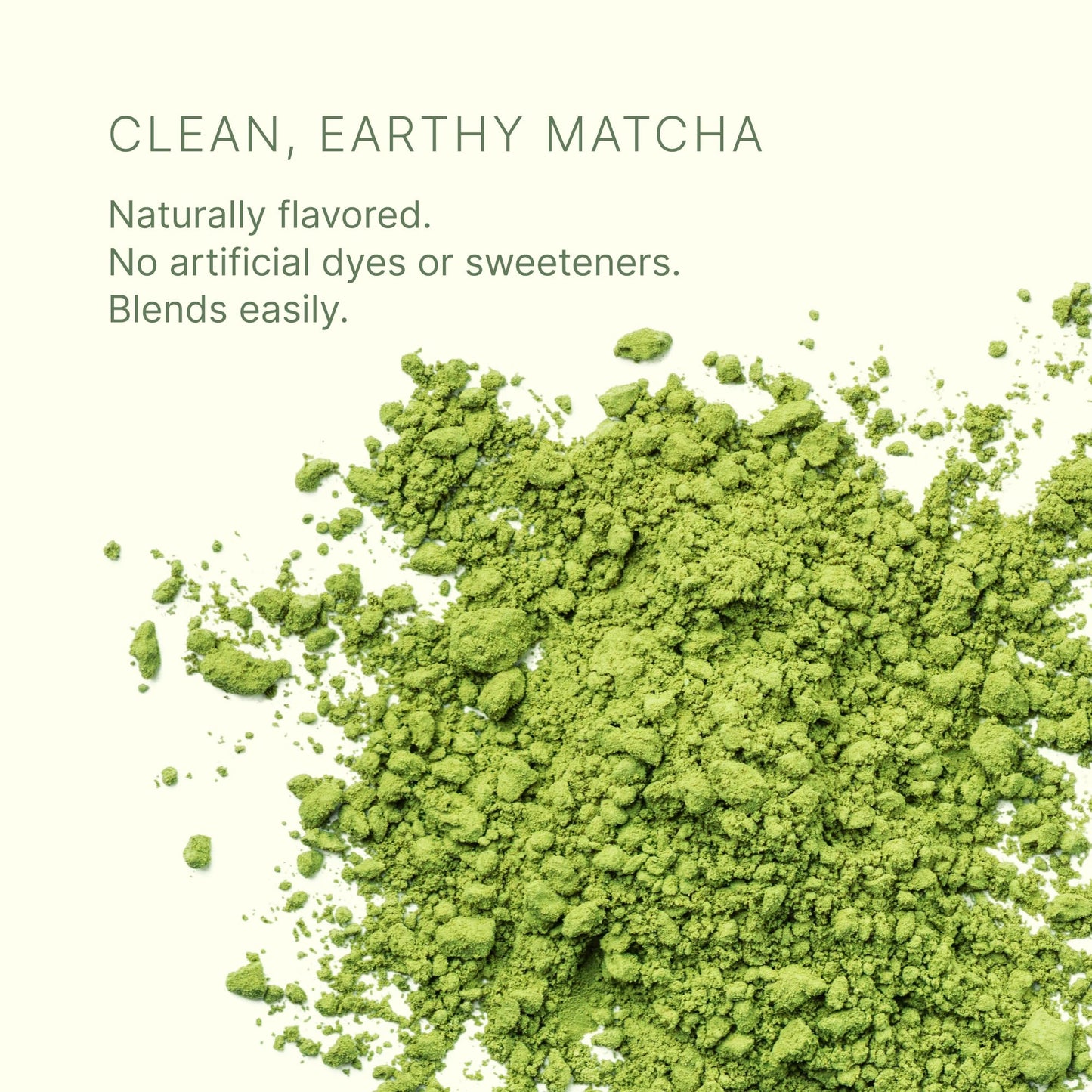 Dr. Murray Natural Products Organic Plant Based Protein Powder Matcha 1 lb, 16 Servings