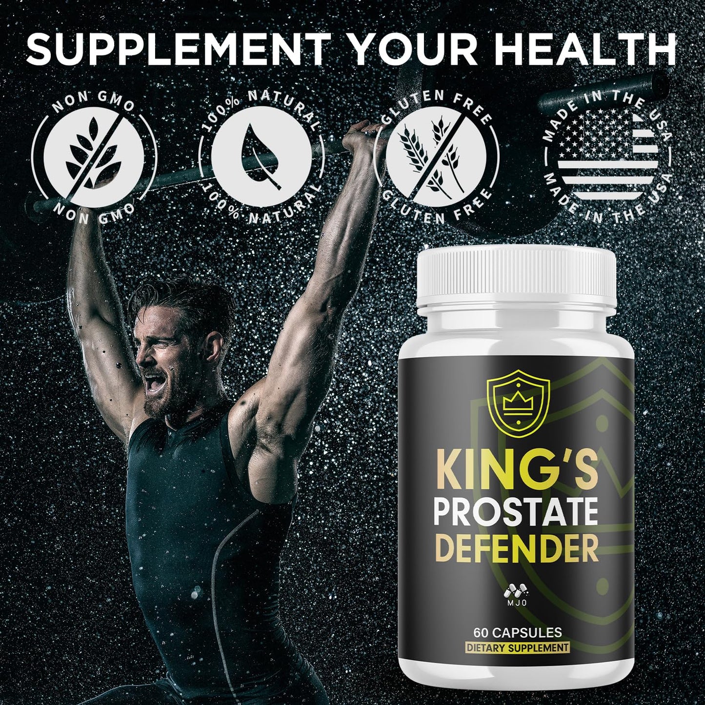 MJO Kings Prostate Defender Capsule, 120 Count