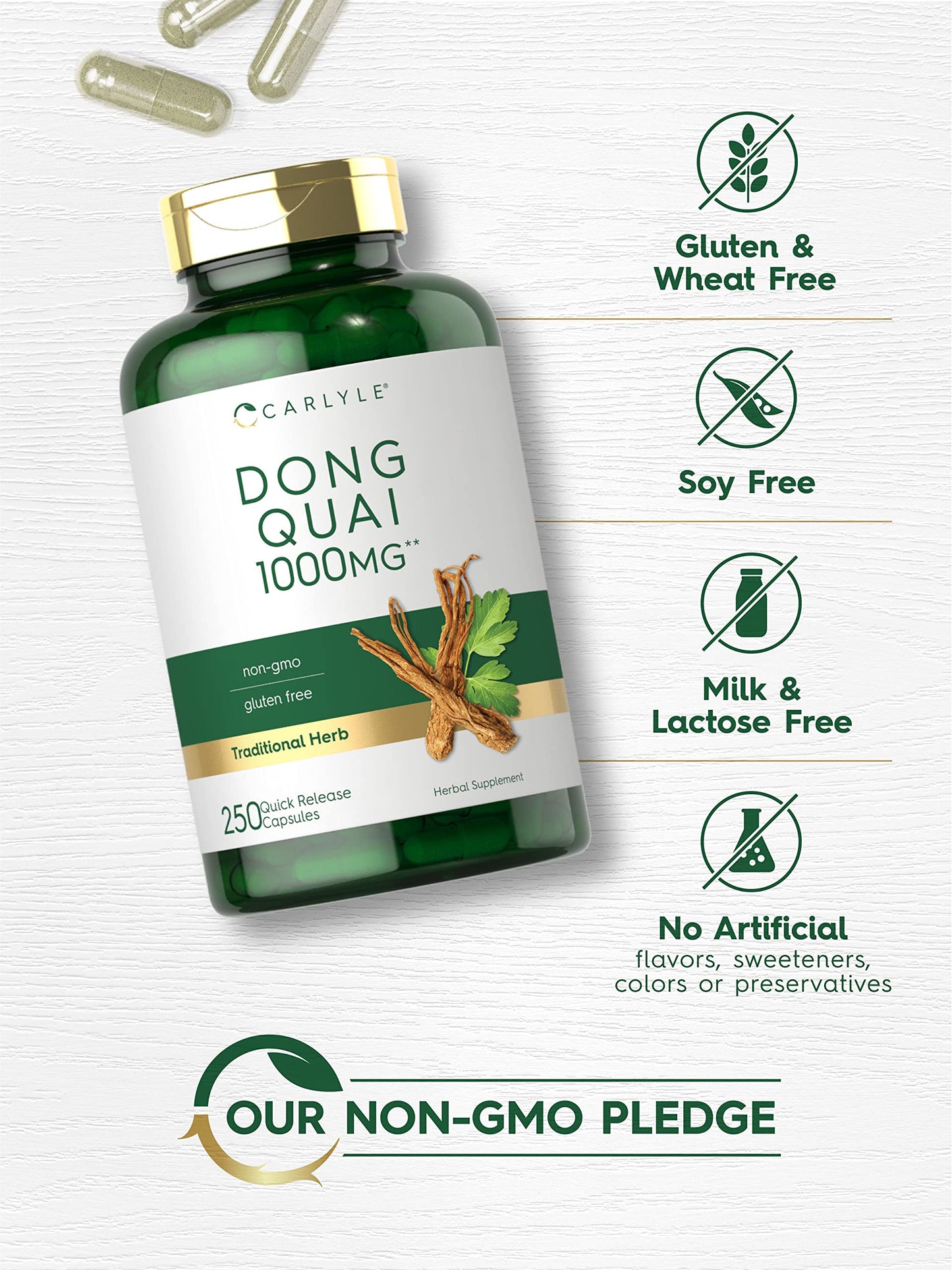 Carlyle Dong Quai Capsules 250