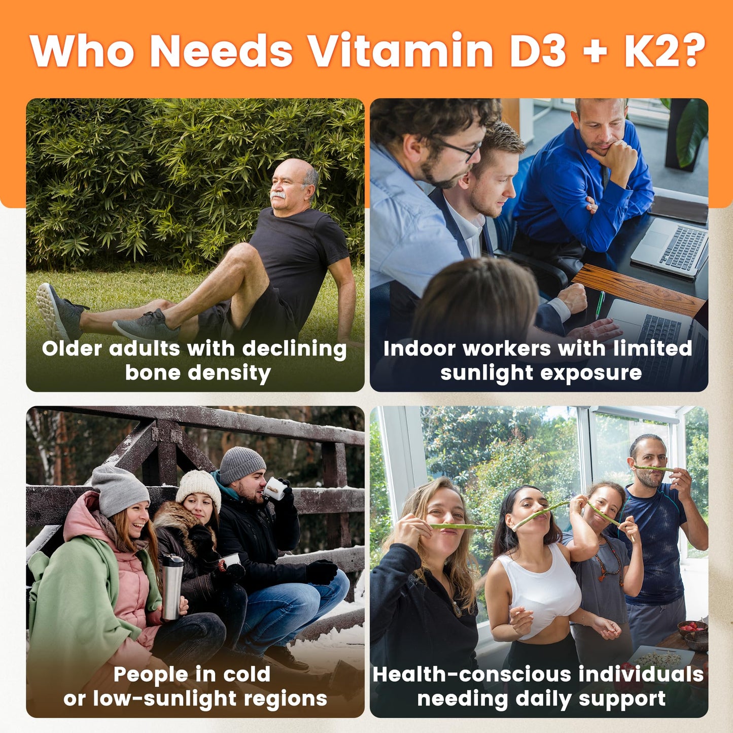 VEV Corefeel Vitamin D3 K2 10,000 IU Magnesium Supplement Softgels, 300