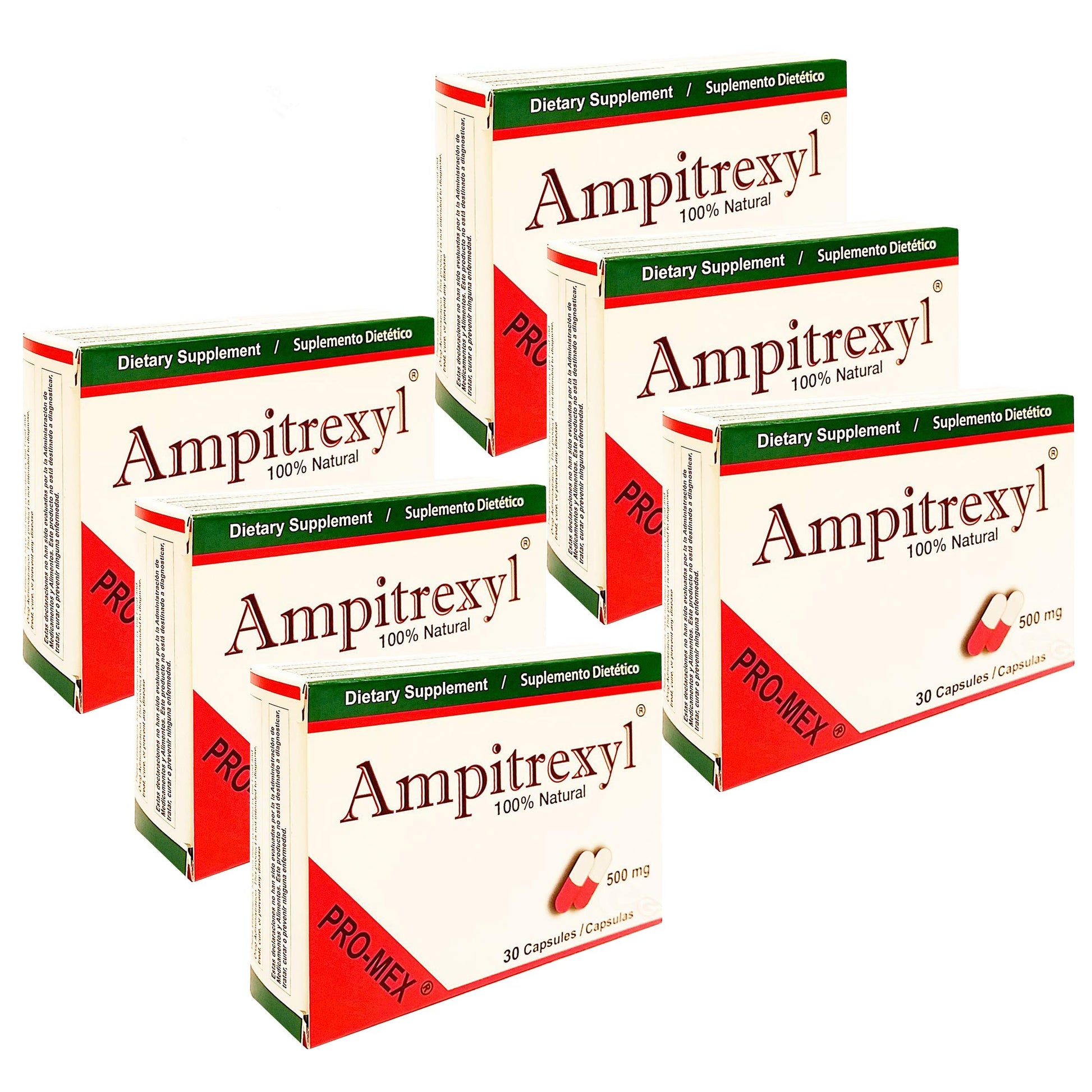 Ampitrexyl 500mg Capsule Herbal Immune Support Supplement, 30 Capsules