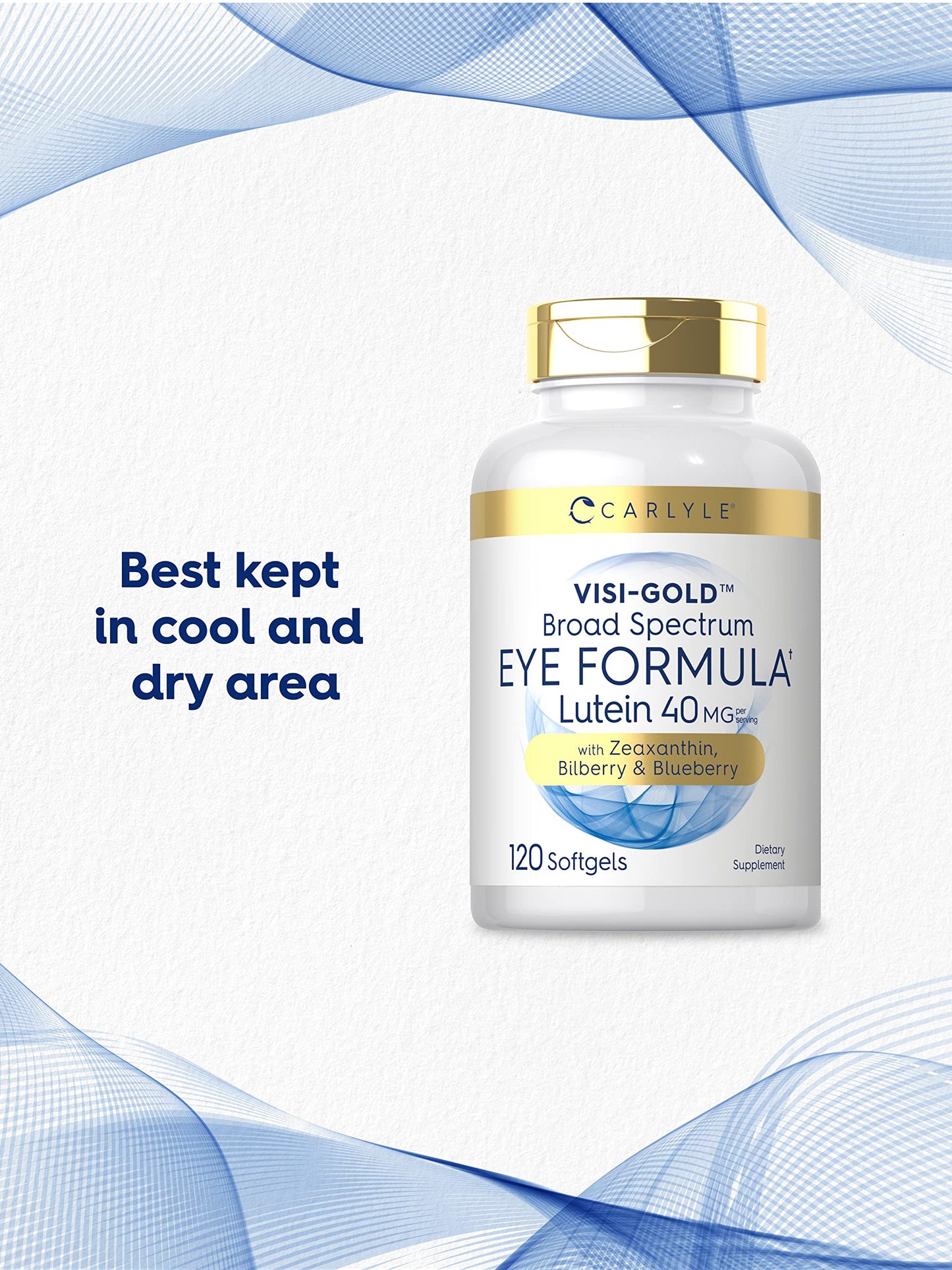 Carlyle Eye Health Supplement Softgels 120 Count