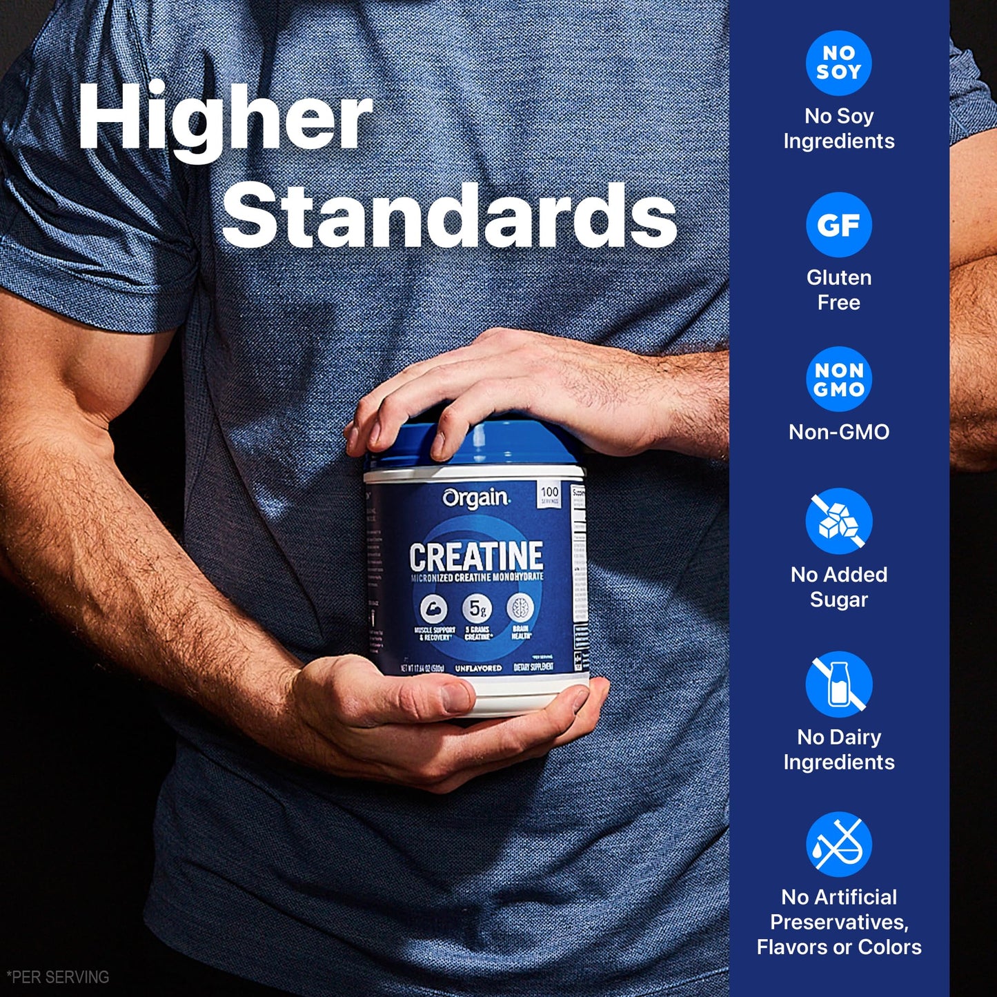 Orgain Creatine Monohydrate Micronized Powder 35.28
