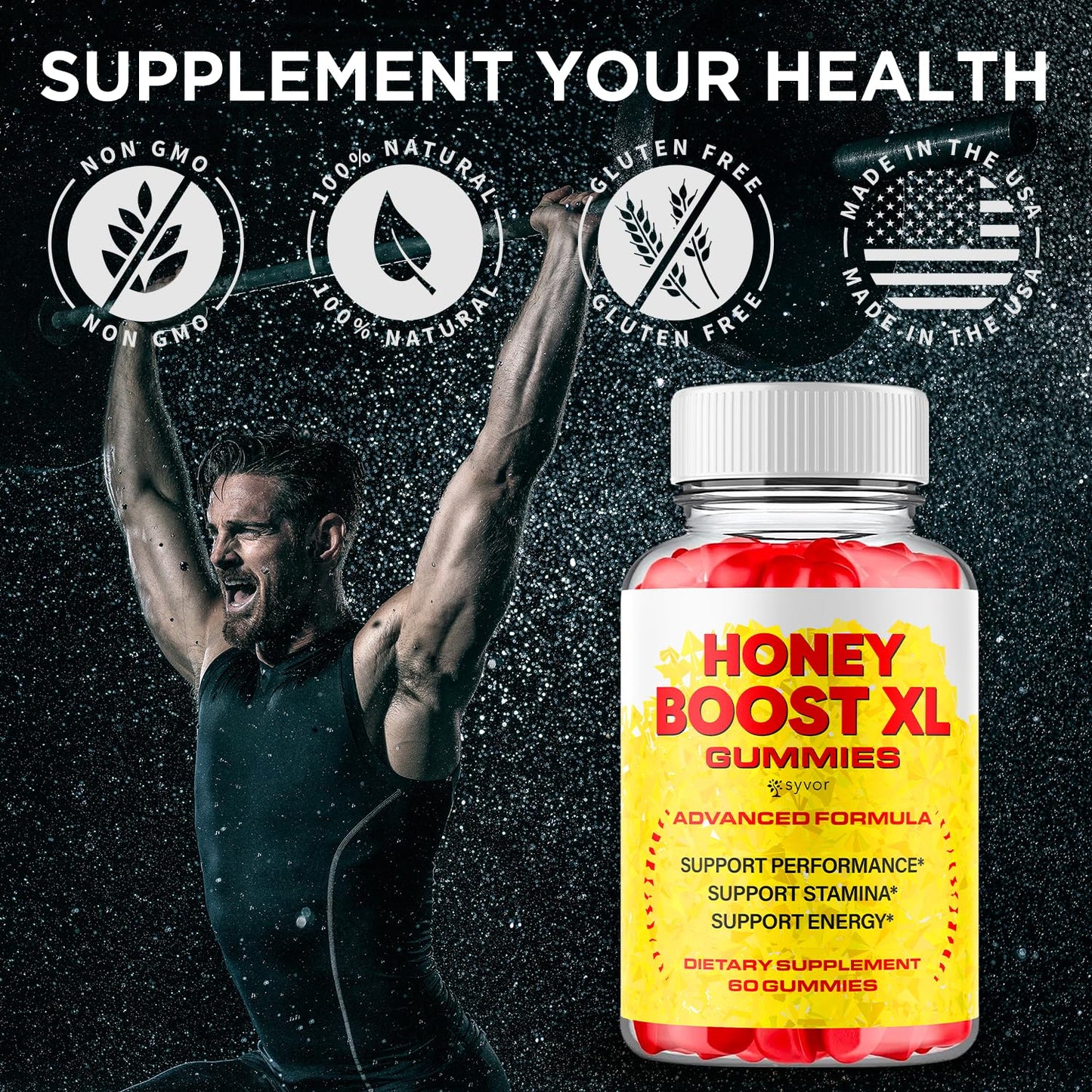 Syvor Honey Boost XL Gummy 120 Gummies