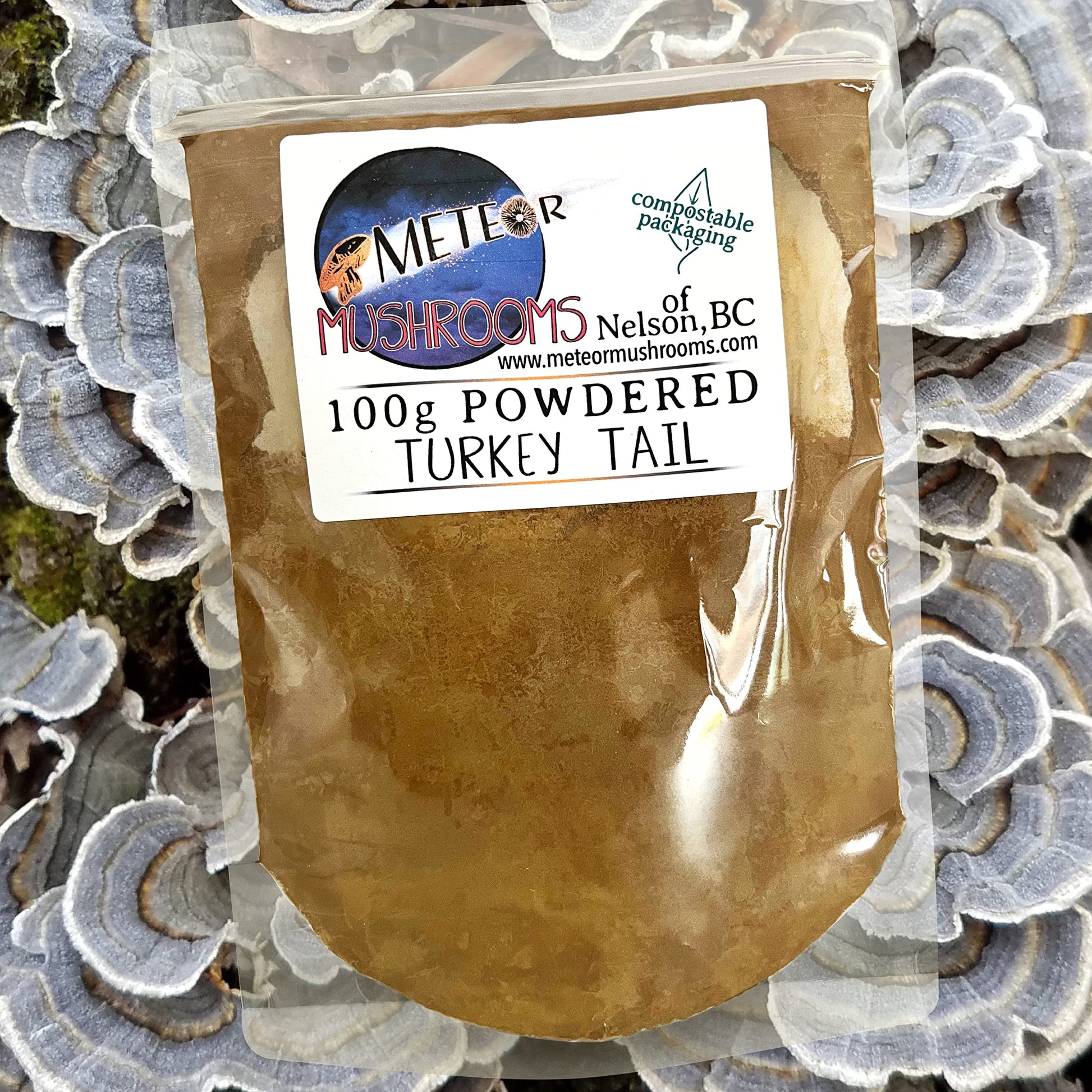 Meteor Mushrooms Turkey Tail Mushroom Powder 3.5274