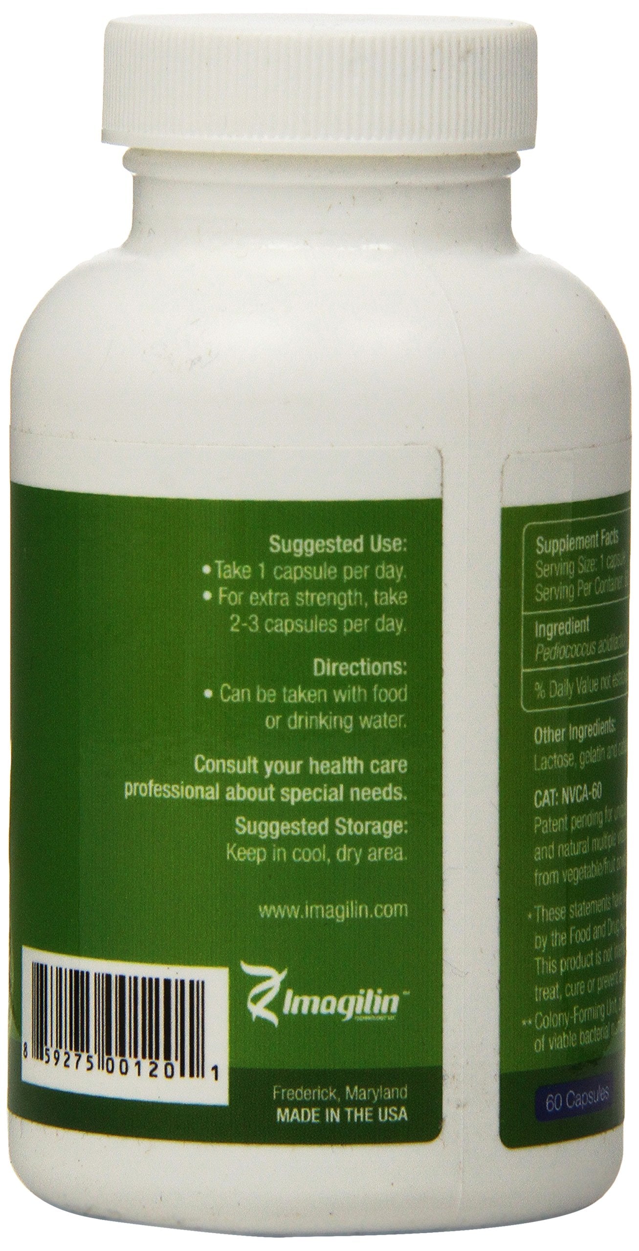 NutriLots Cabbage Dietary Supplement Capsules, 60 Capsules