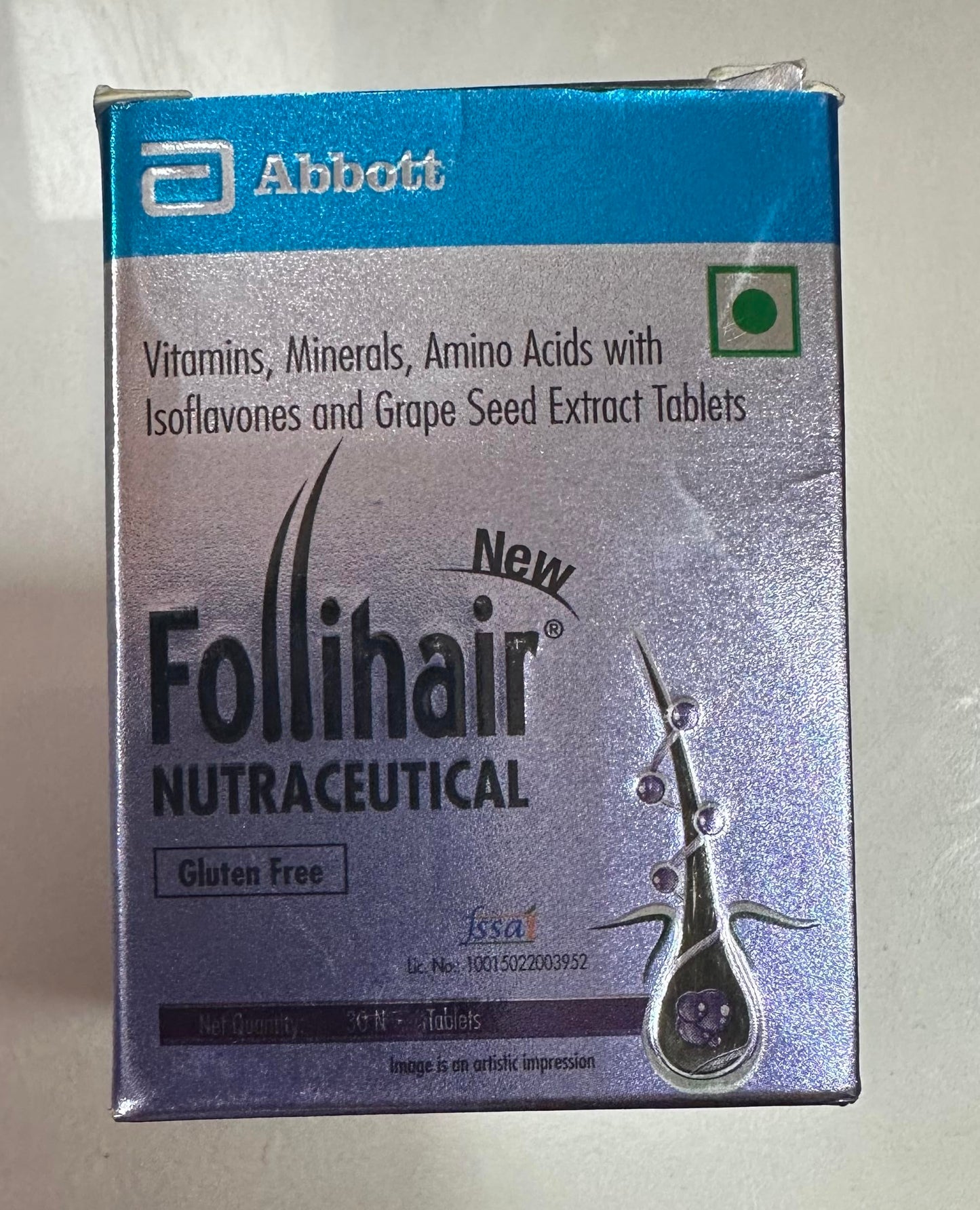 Follihair New Tablet, 30 Count
