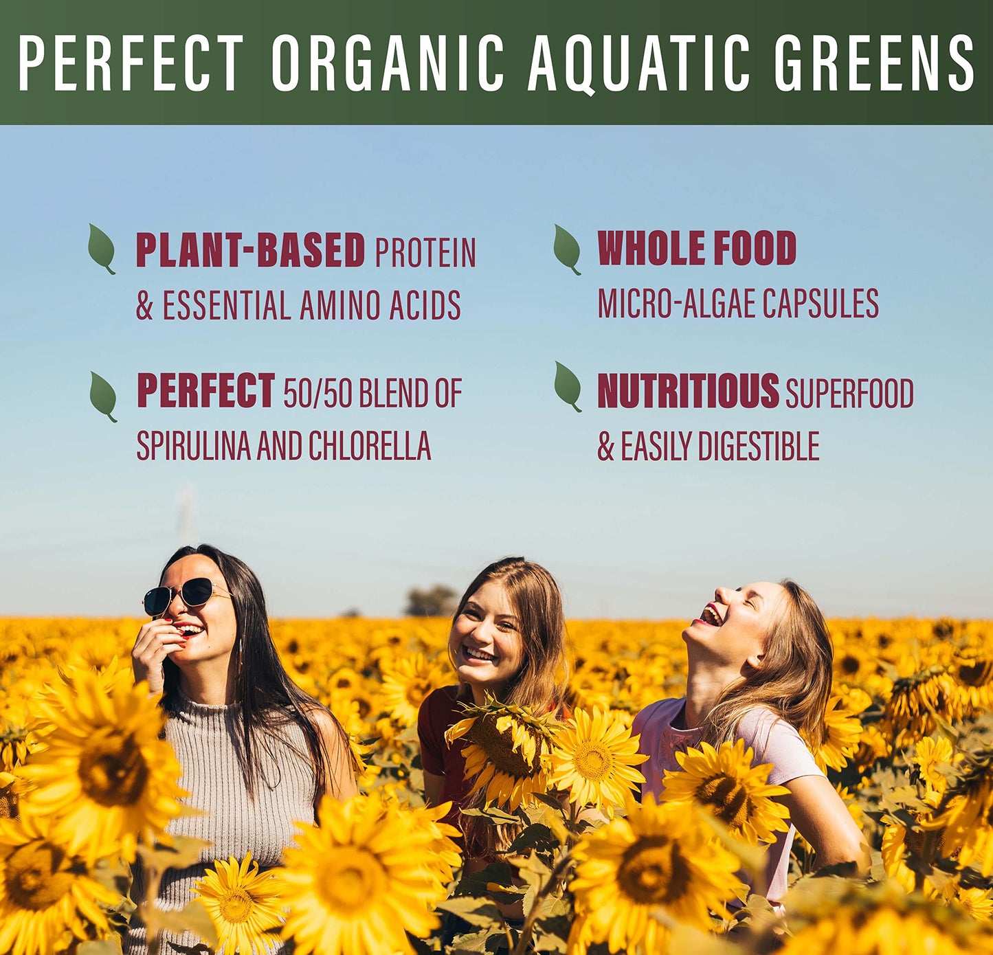 Perfect Supplements Perfect Aquatic Greens Capsules 120
