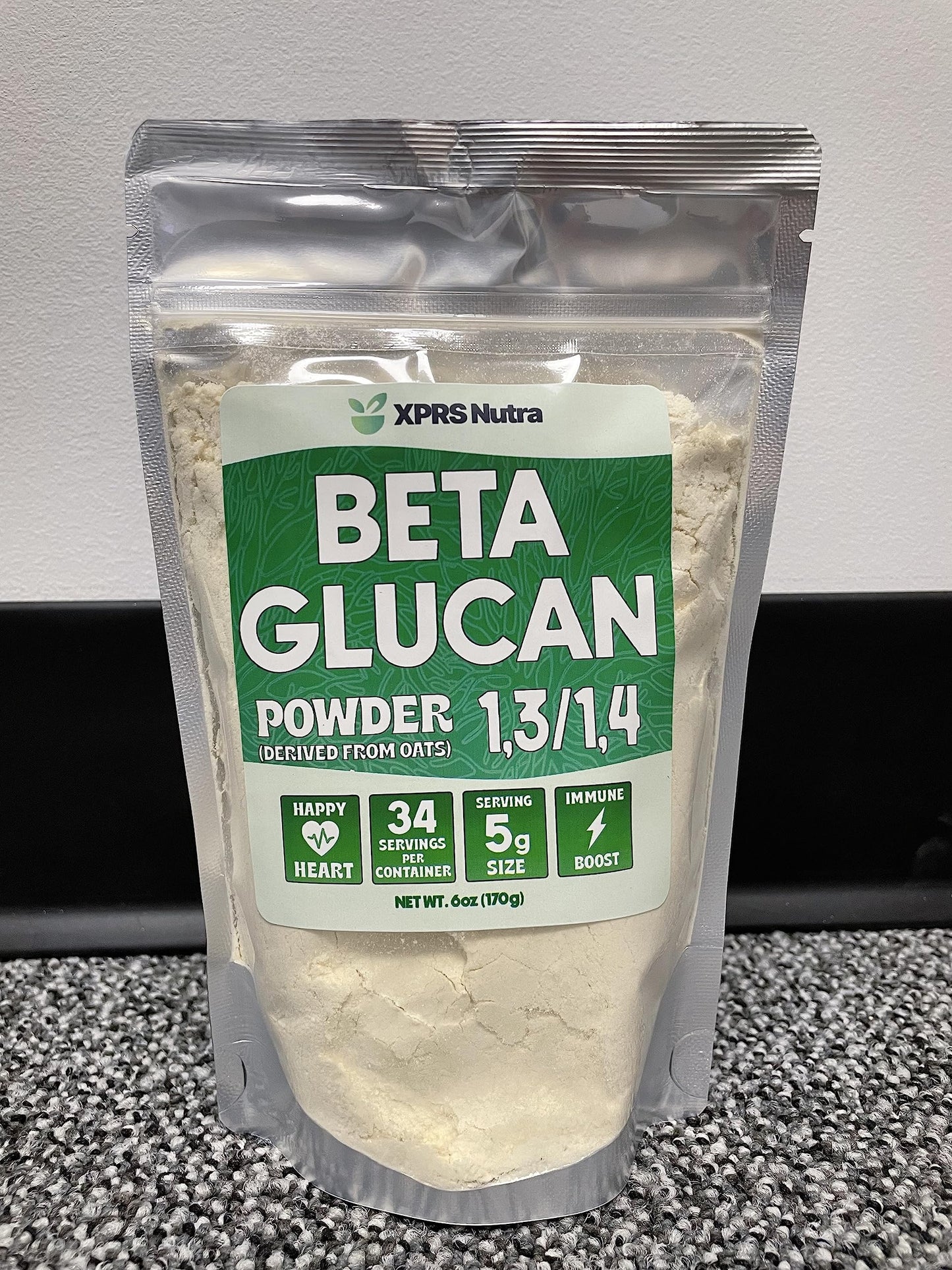 XPRS Nutra Oat Beta Glucan Powder, 6 Ounce