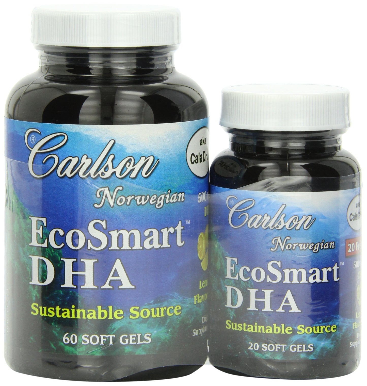 Carlson Ecosmart DHA 500 Mg Mineral Supplement Softgels, 80 Count