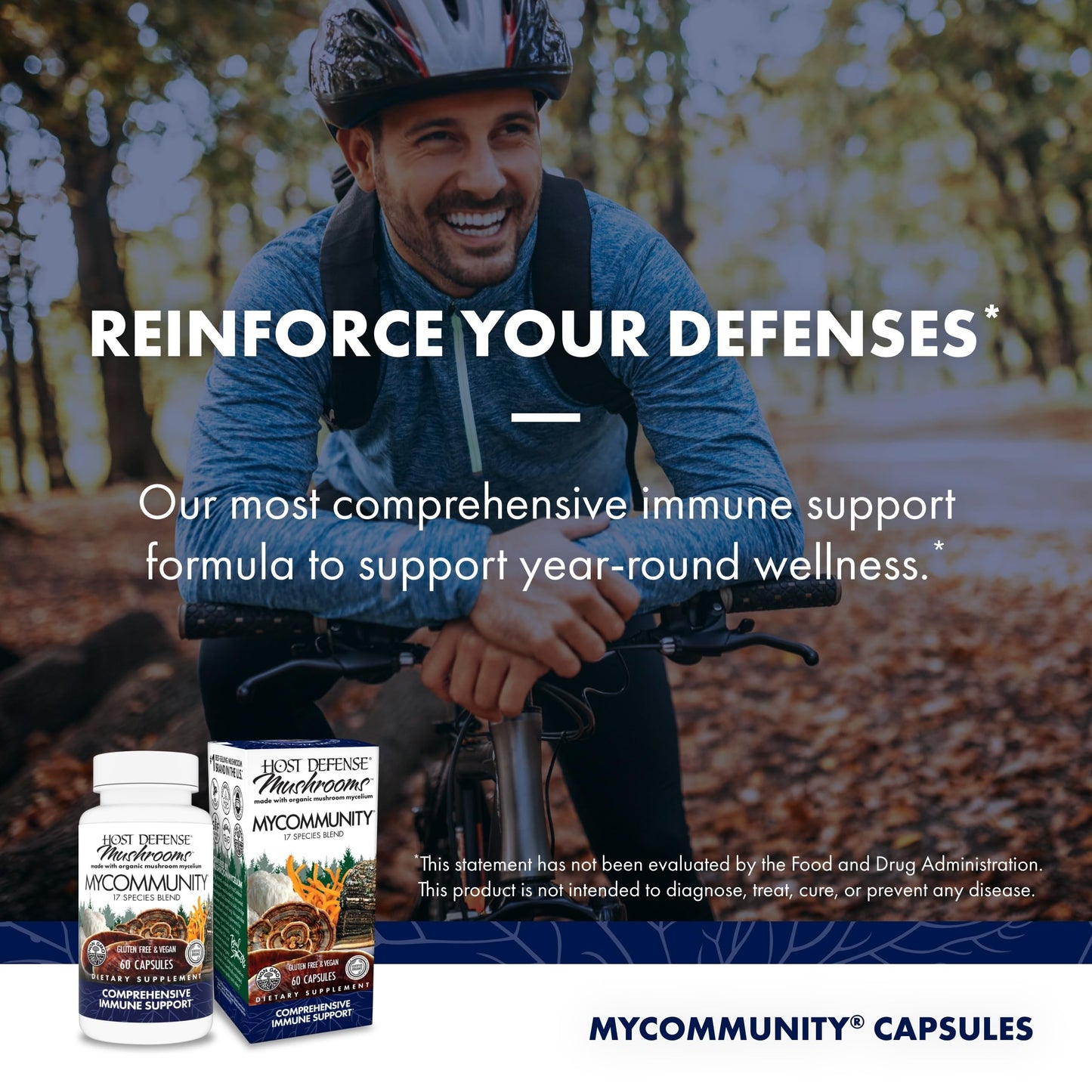 Host Defense MyCommunity 60 Capsules