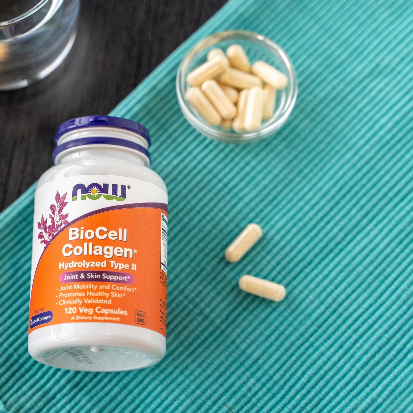 NOW Foods BioCell Collagen® Hydrolyzed Type II Capsules 240