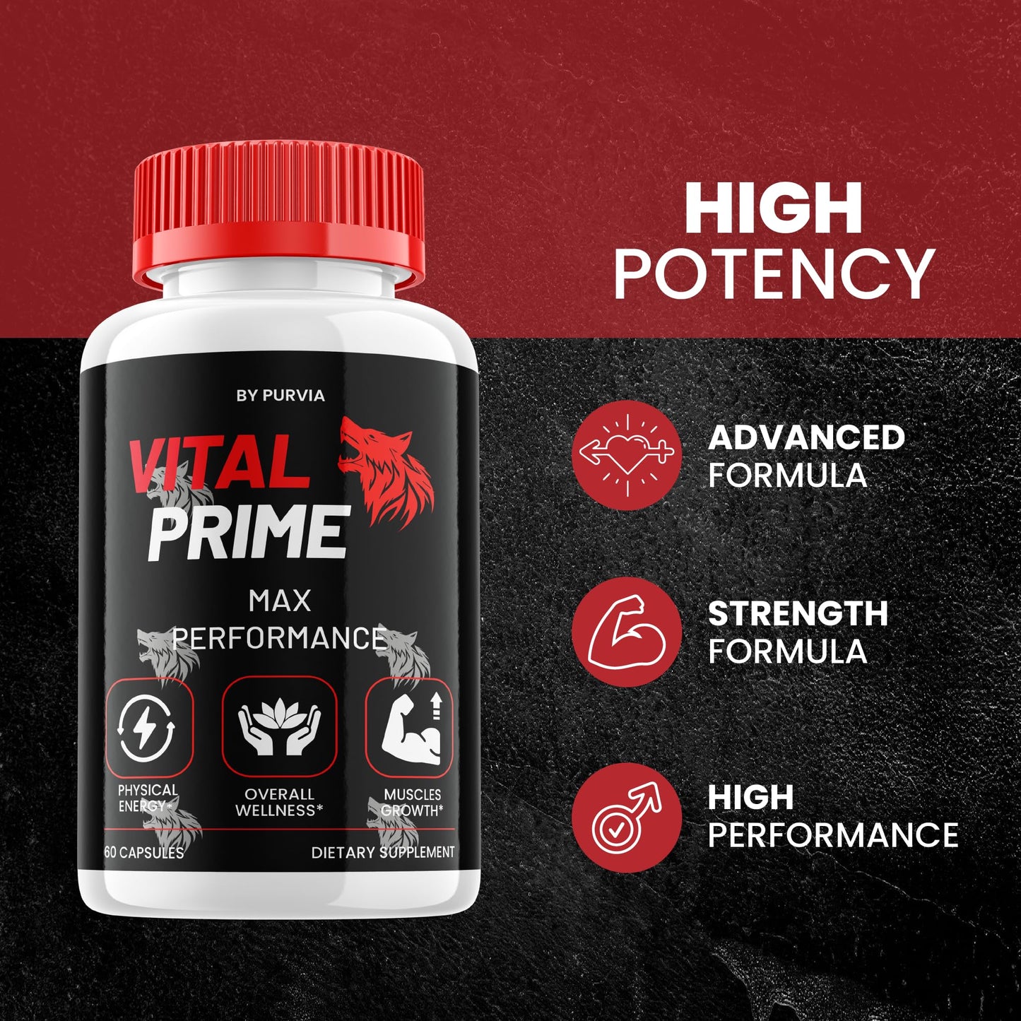 Purvia Vital Prime Capsule 300 Capsules