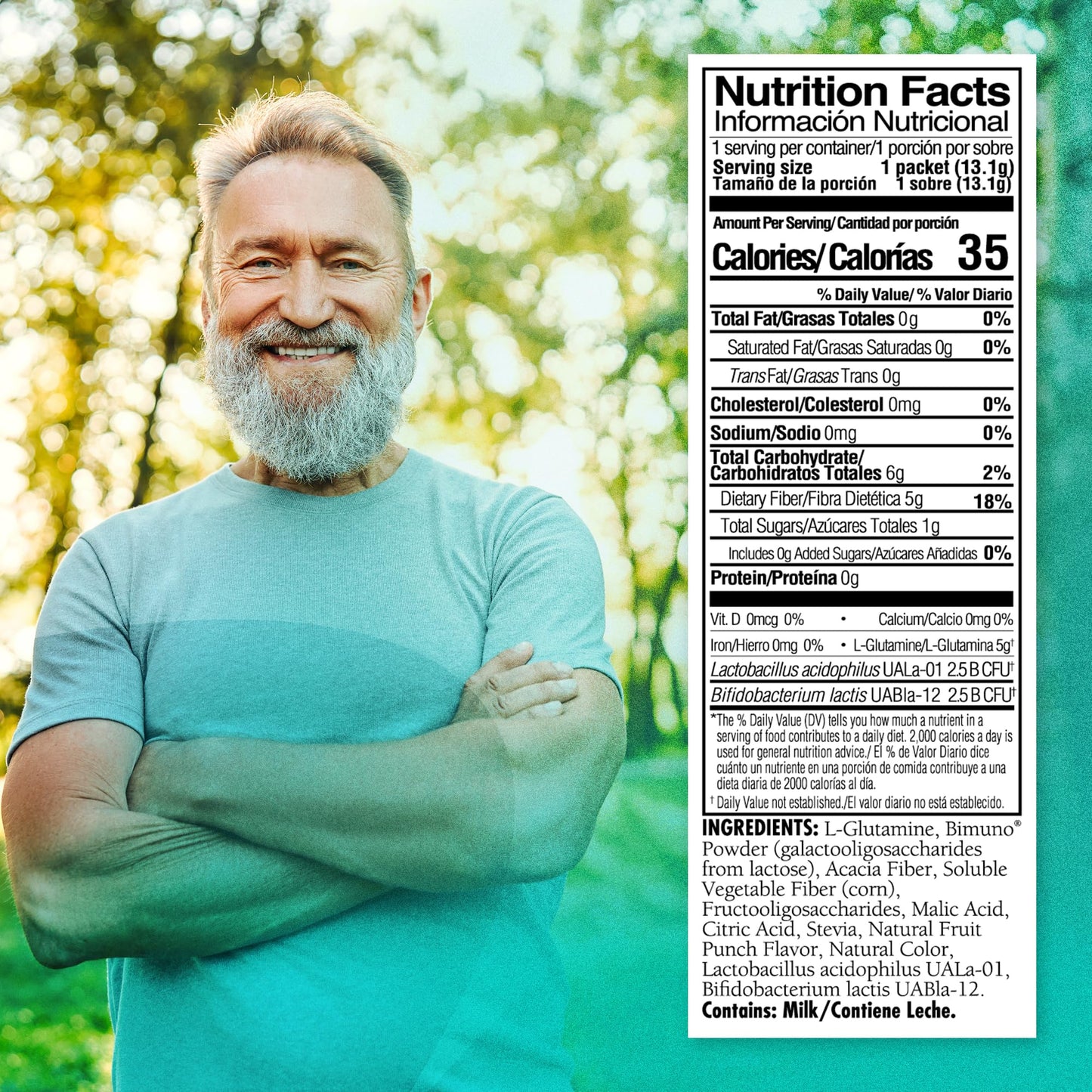 Medtrition ReStoSyn® Triple Action Gut Health Supplement - Prebiotics, Probiotics & L-Glutamine Blend for Digestive & Gut Barrier Support, Plus Microbial Balance Powder 12.5 oz