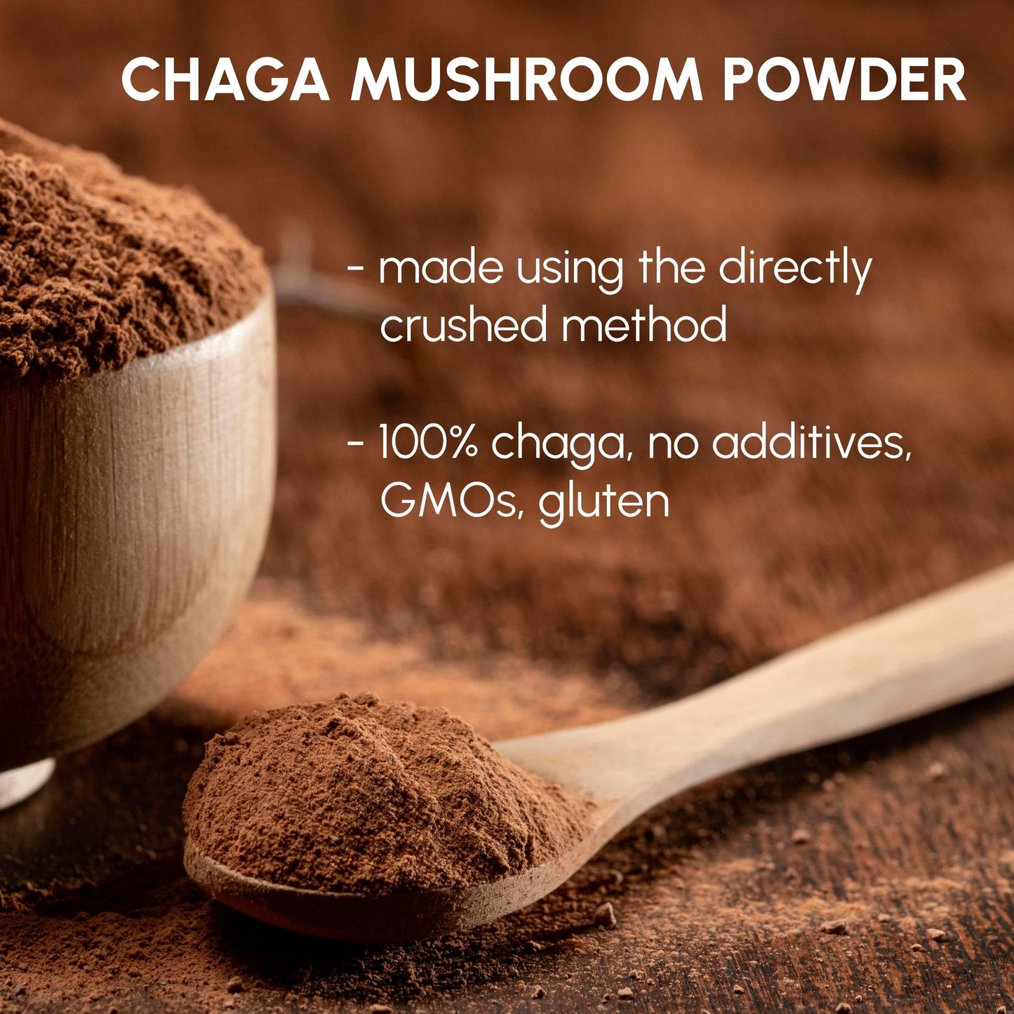 Beleon Goods For Life Chaga Mushrooms Powder 8 oz