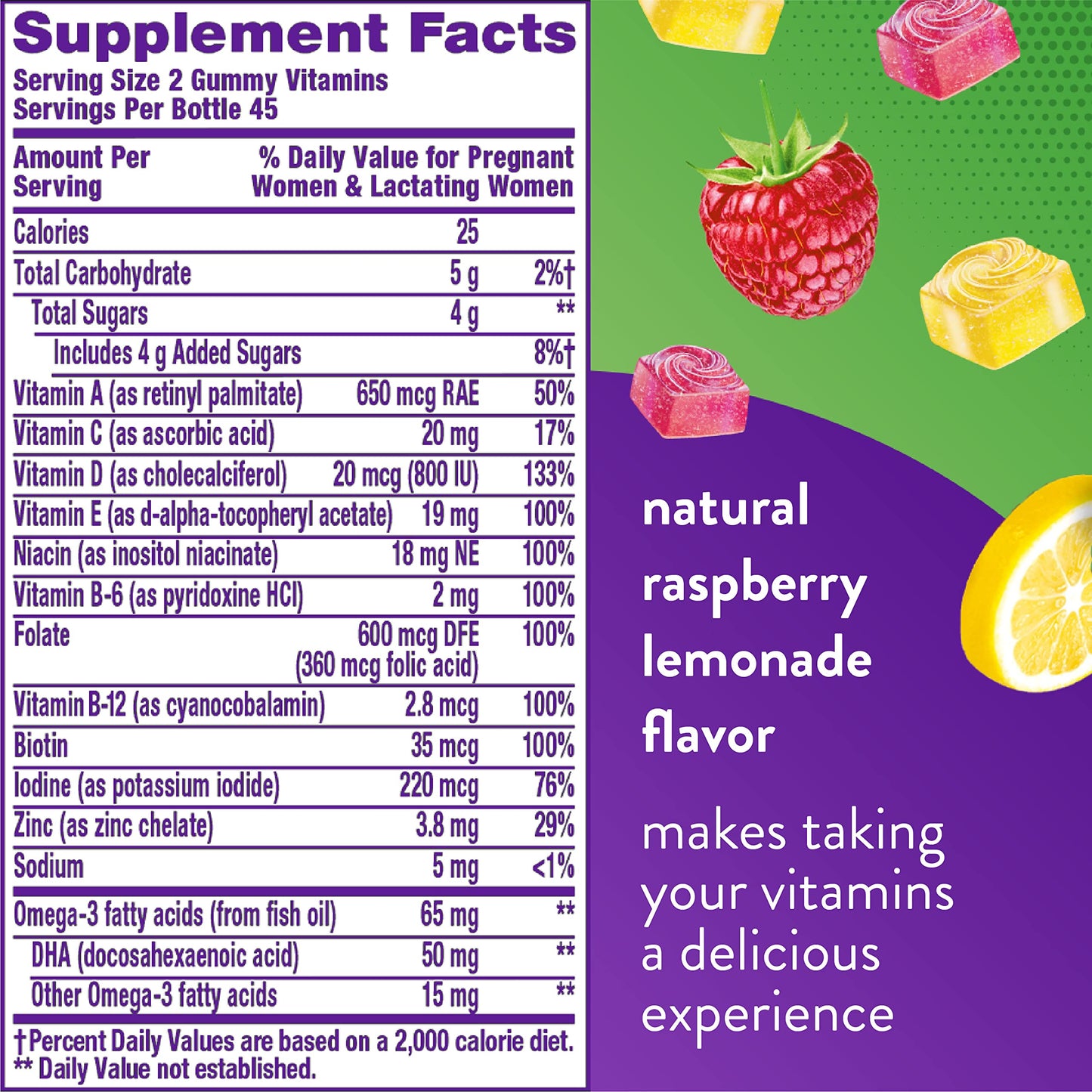 Vitafusion PreNatal Gummy Vitamins Gummies 210