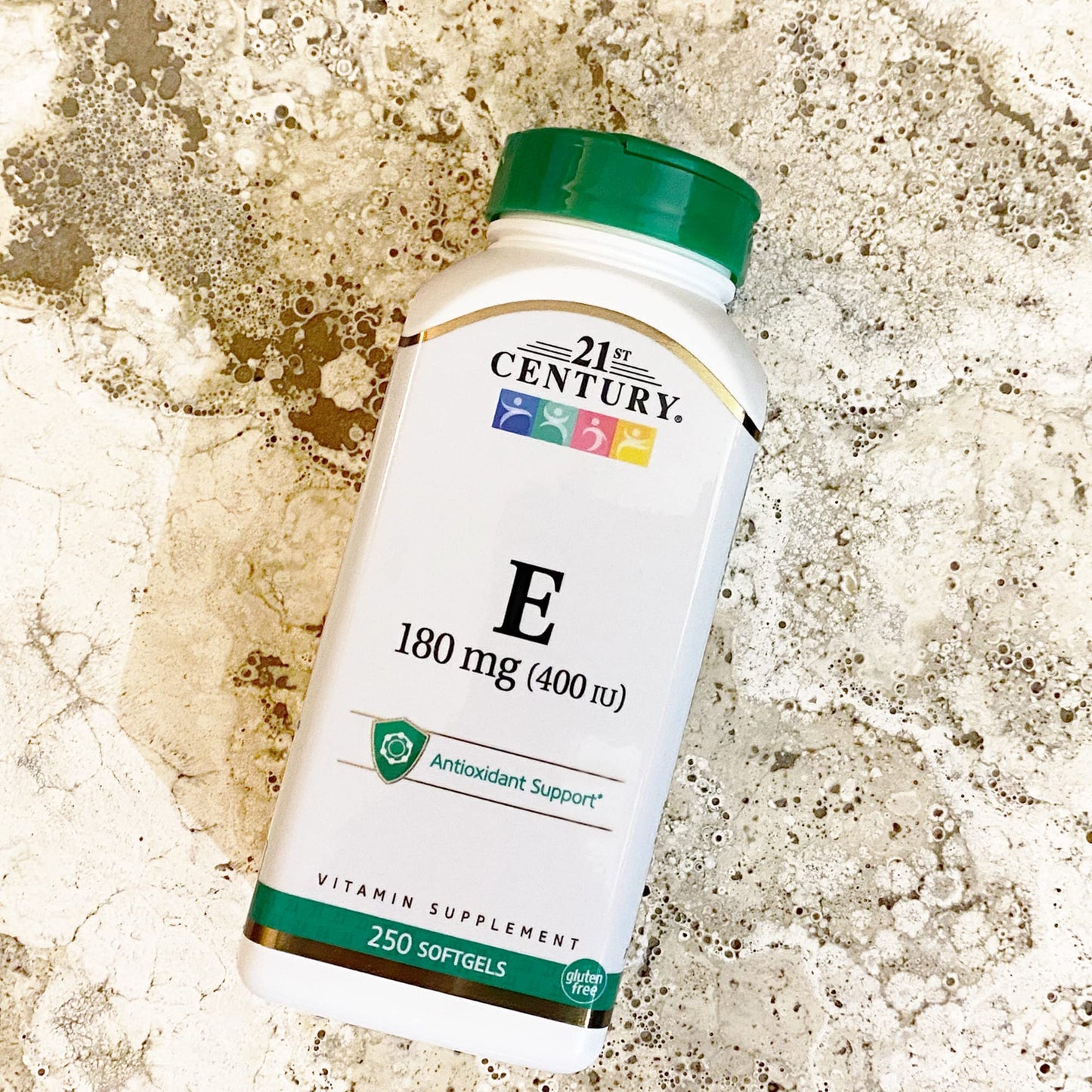 21st Century Vitamin E 400 IU Softgels, 250 Count