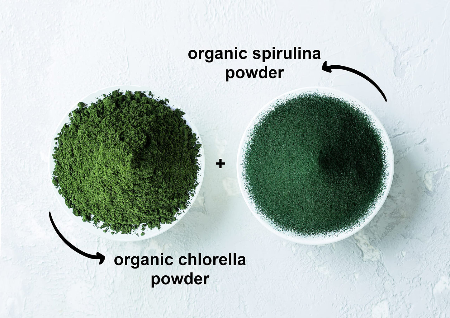 Food to Live Organic Algae Powder Mix (Spirulina and Chlorella 50/50 Blend), Powder, 8 oz