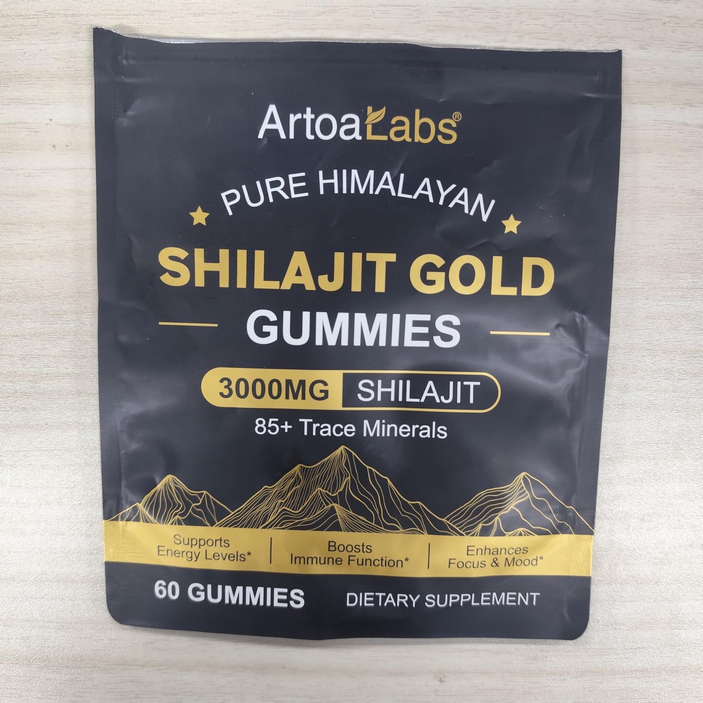 O.SECERT Shilajit Gummies 60 Gummies