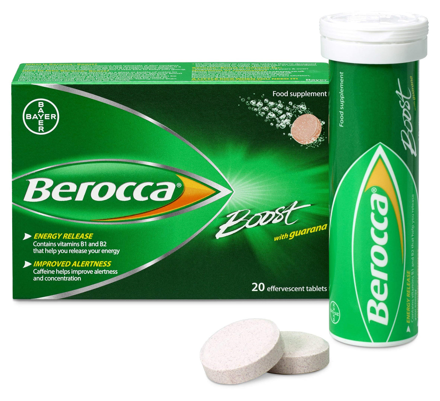Berocca Boost Multivitamin Softgels, 20 Count