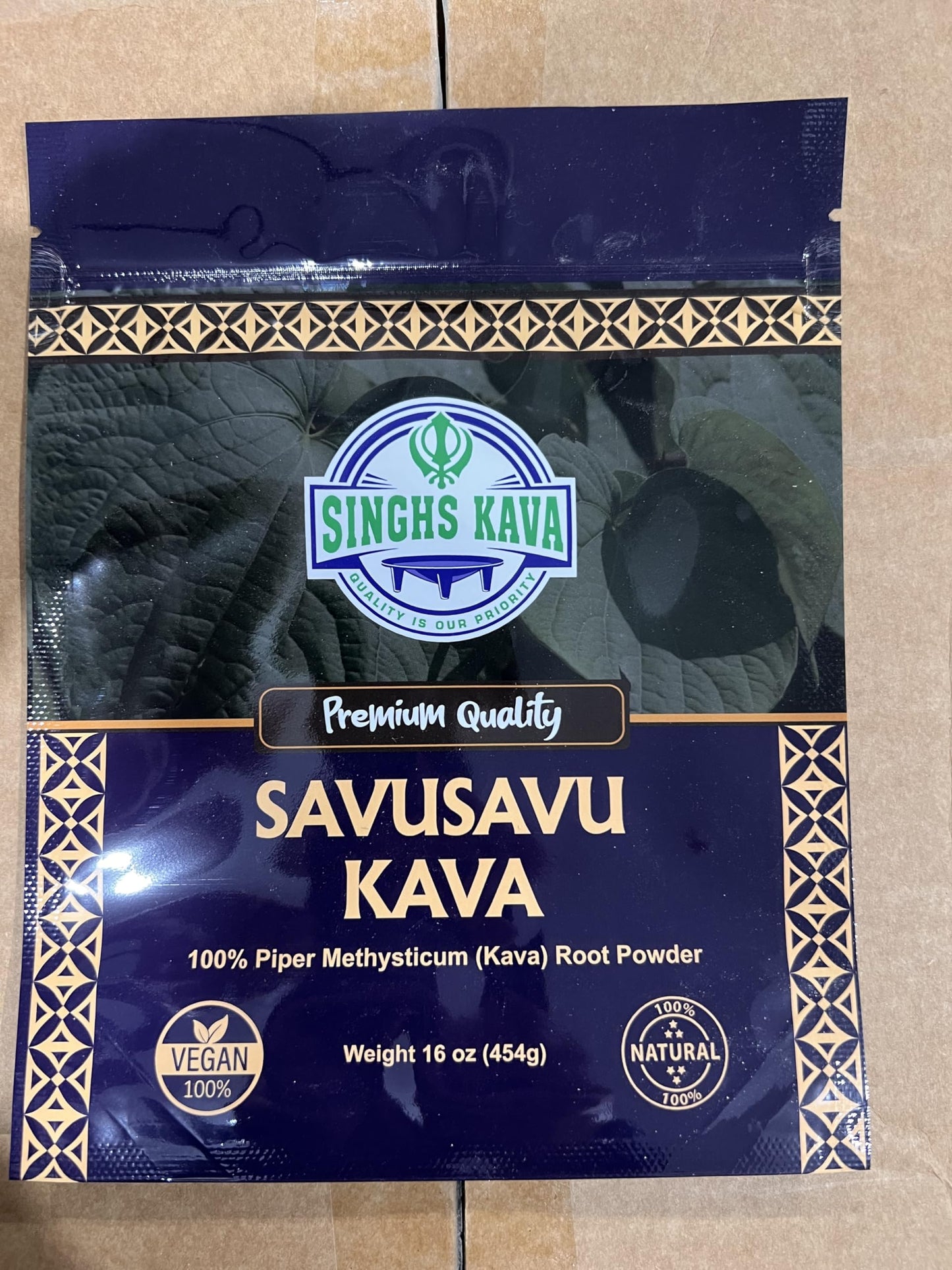 SINGHS Noble Fiji Kava Savusavu Kava Powder 16oz