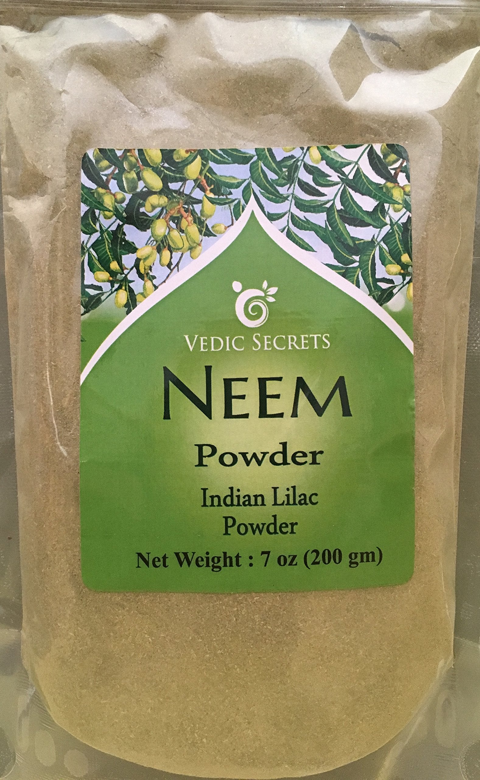 Nirav Vedic Secrets Neem (Indian Lilac) Powder 7oz
