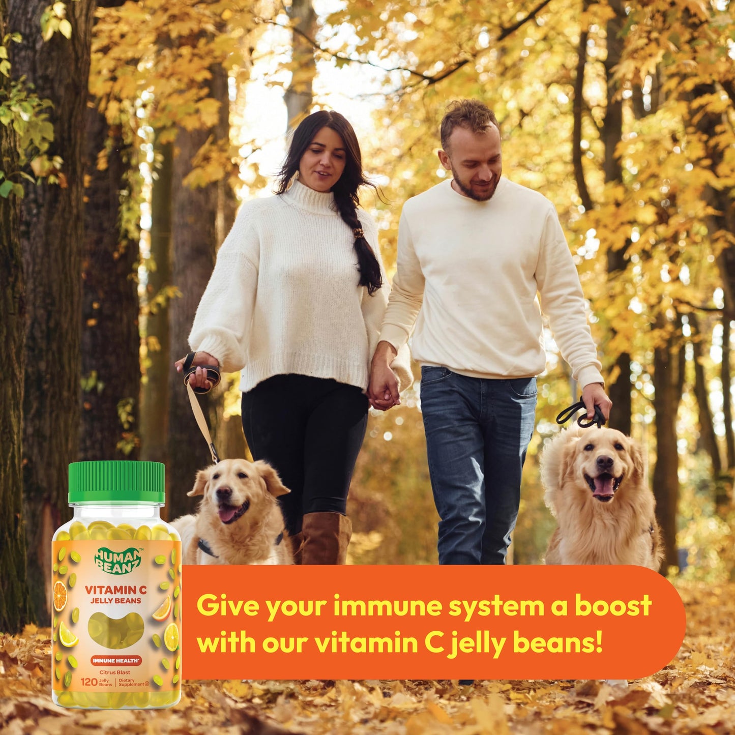 Human Beanz Vitamin C Jelly Bean Gummies Gummy 120