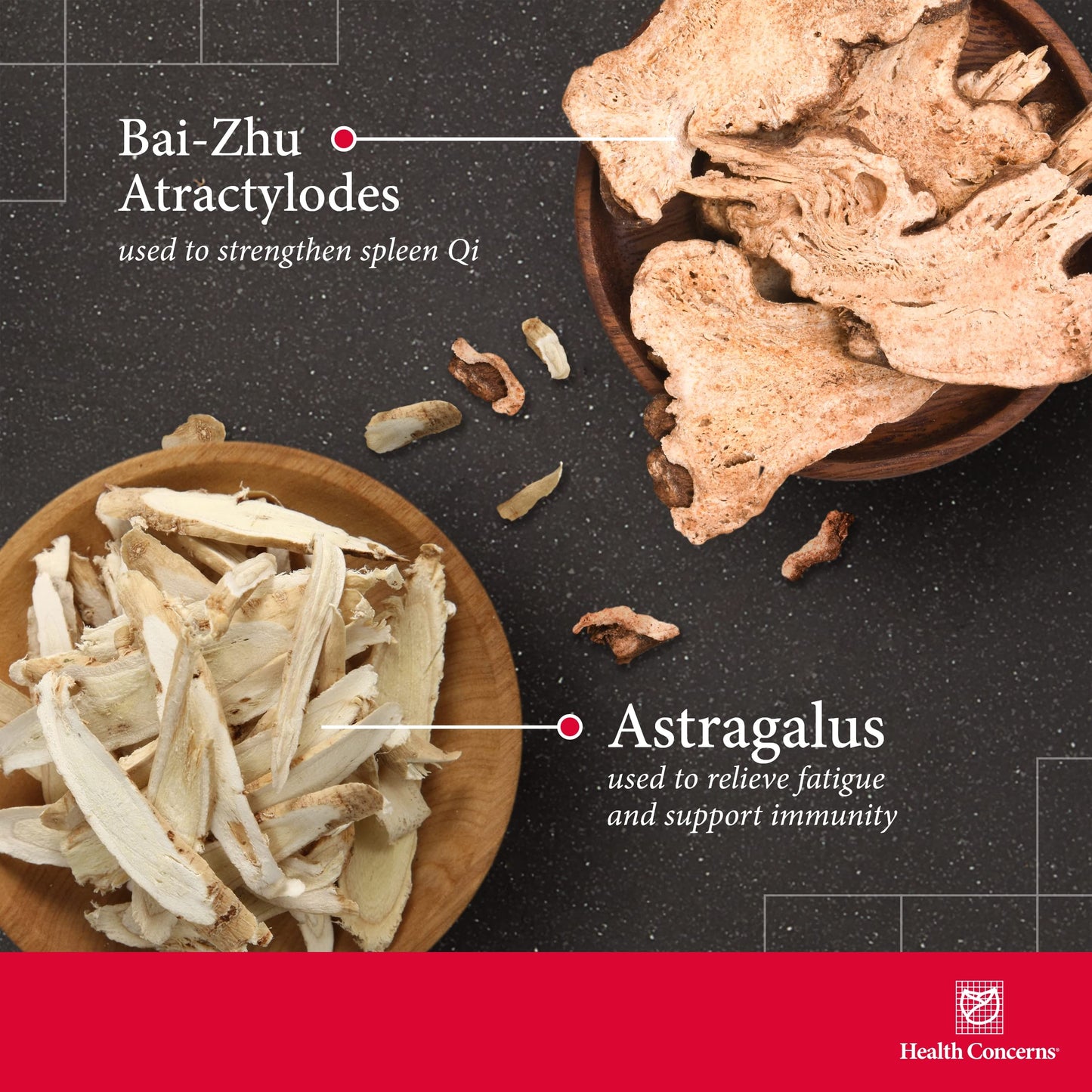 Health Concerns Raise Qi – Energy & Immune System Support – Bu Zhong Yi Qi Wan Formula – Astragalus, Ginseng & Dong Quai Herbal Supplement – 90 Capsules