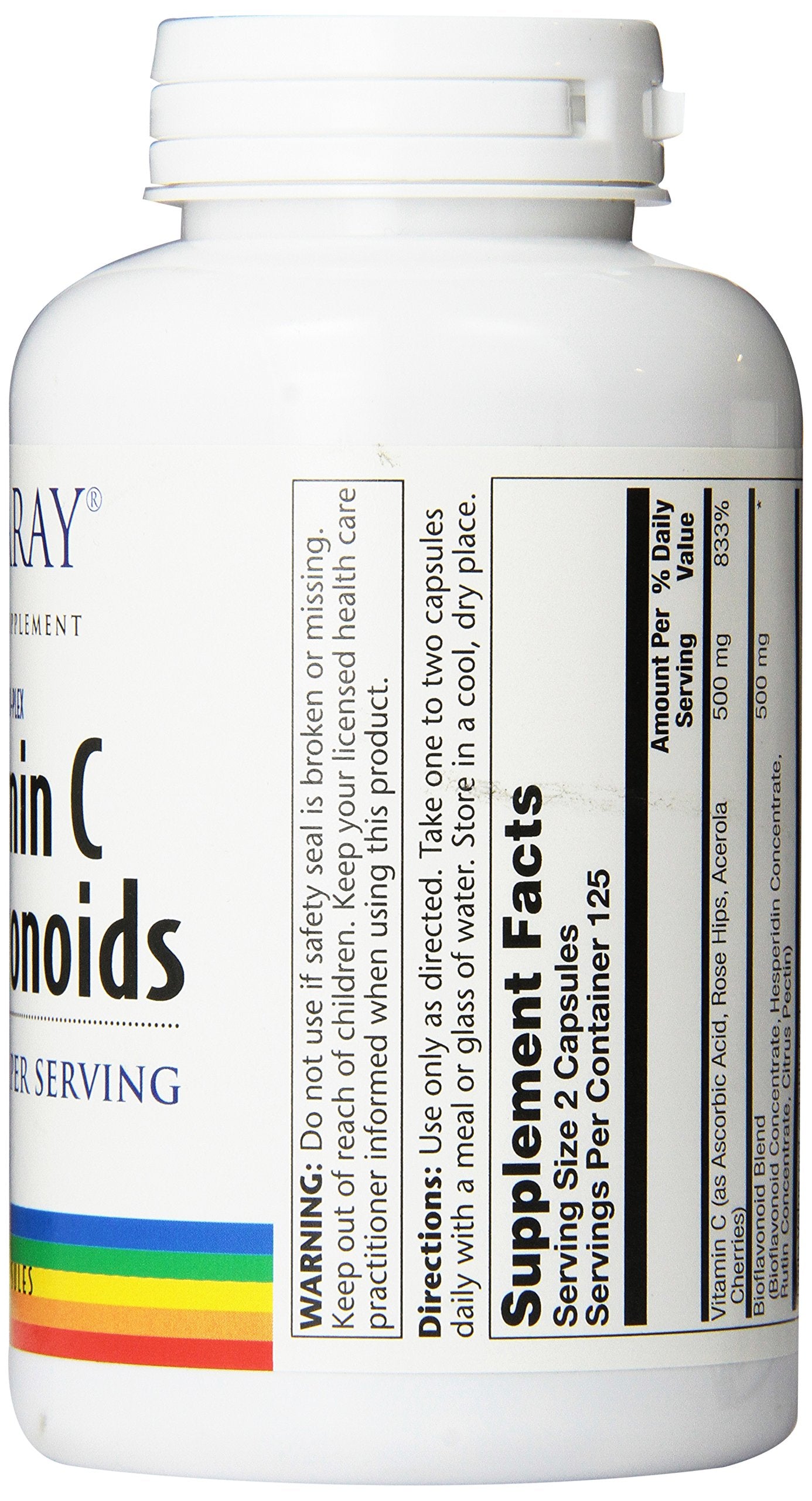 SOLARAY C Super Bio-Plex Supplement Capsules 250