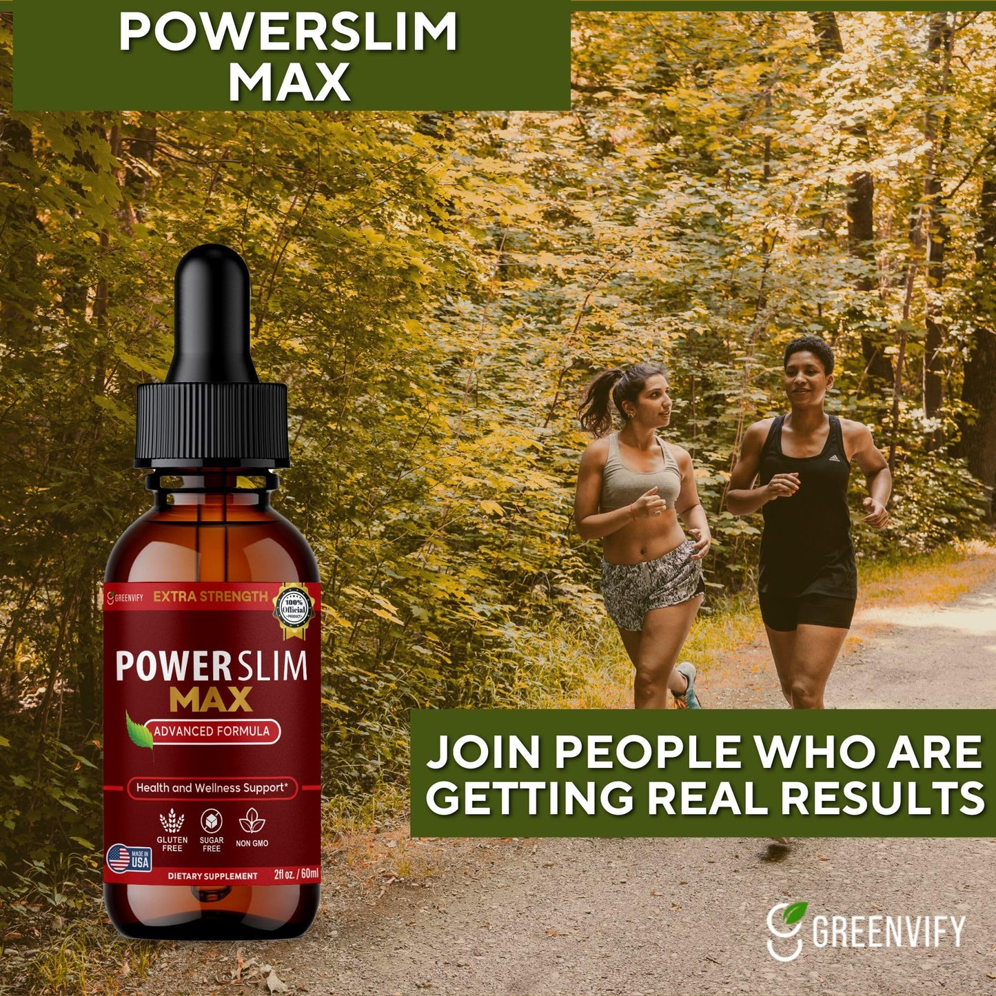 GREENVIFY Power Slim Max Extra Strength Advanced Formula Dietary Supplement Capsule 60 Count