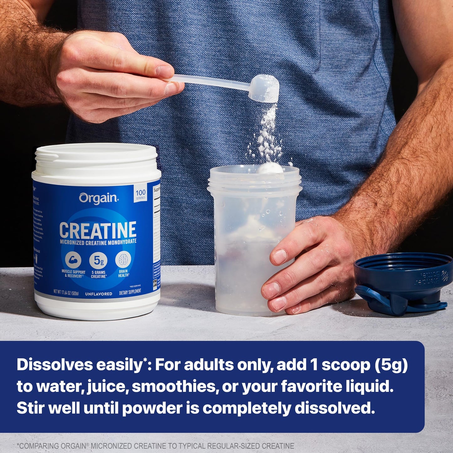 Orgain Creatine Monohydrate Micronized Powder 35.28